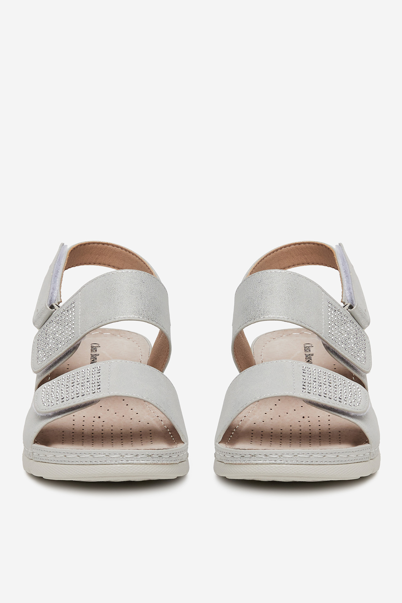 Sandály STŘÍBRNÁ