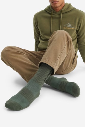 QUIKSILVER AS_QUIKSILVER_100W_SS25 (3-PACK) VERDE