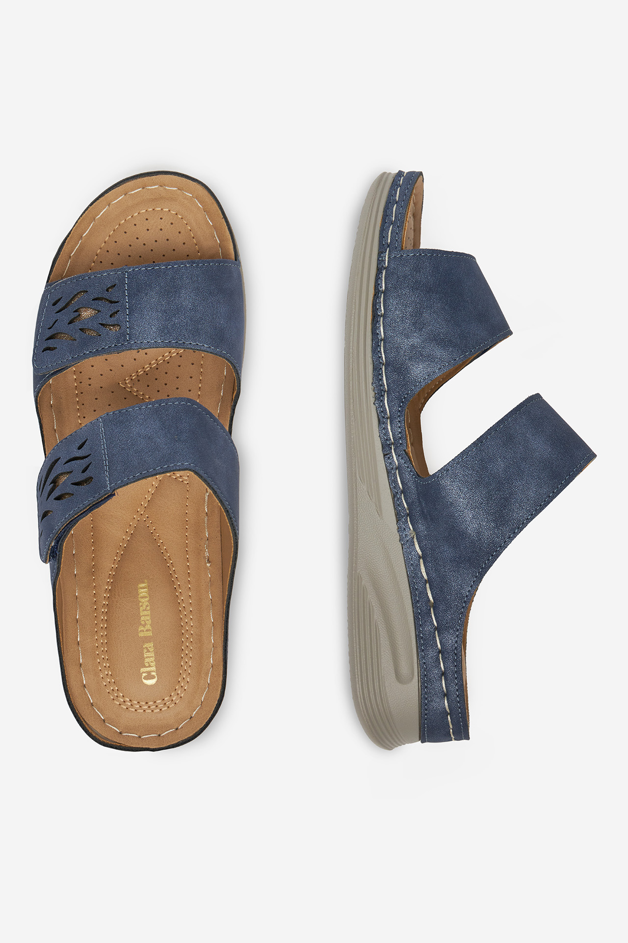 Pantofle BLANKYTNĚ MODRÁ