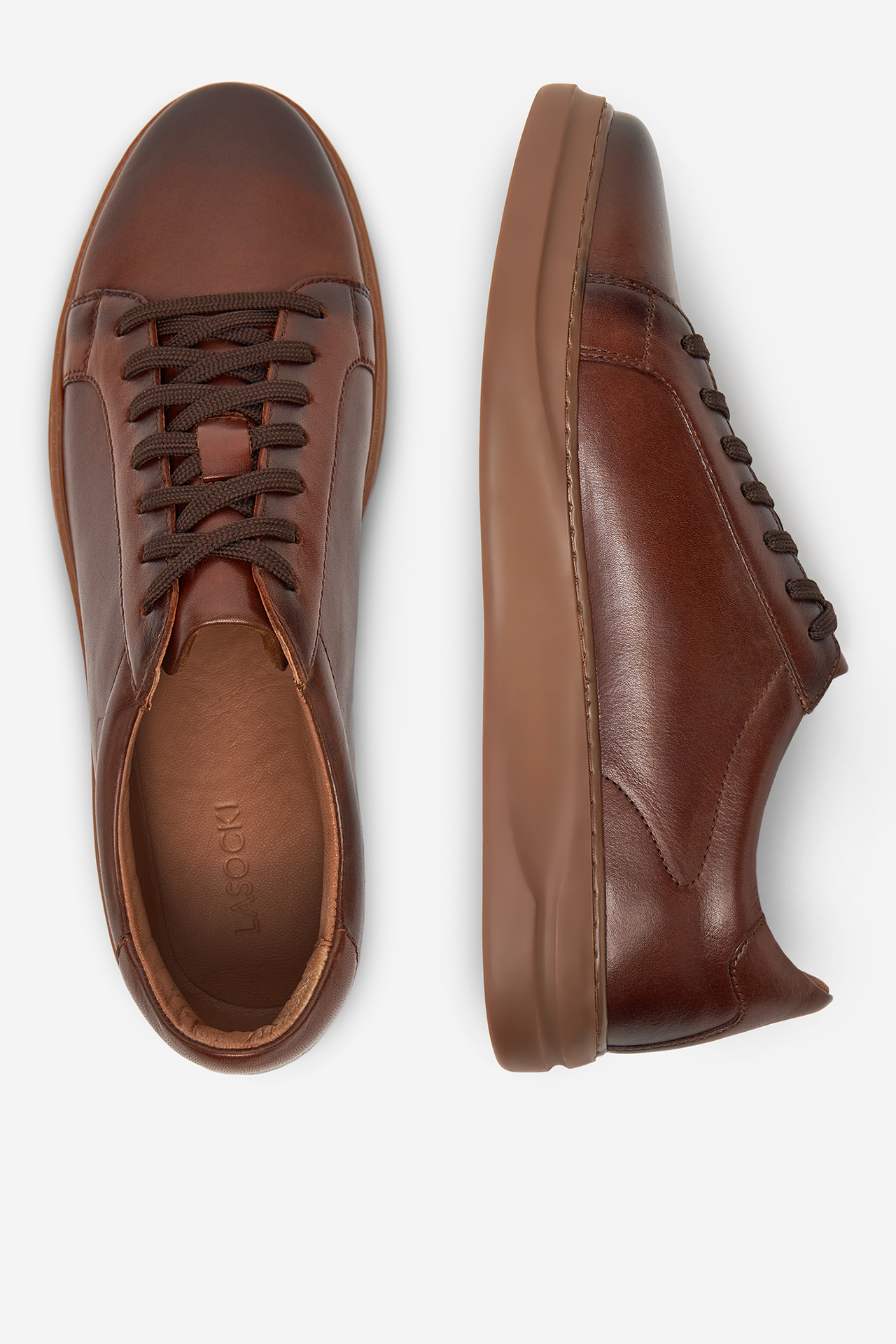 Tenisky TMAVĚ HNĚDÁ