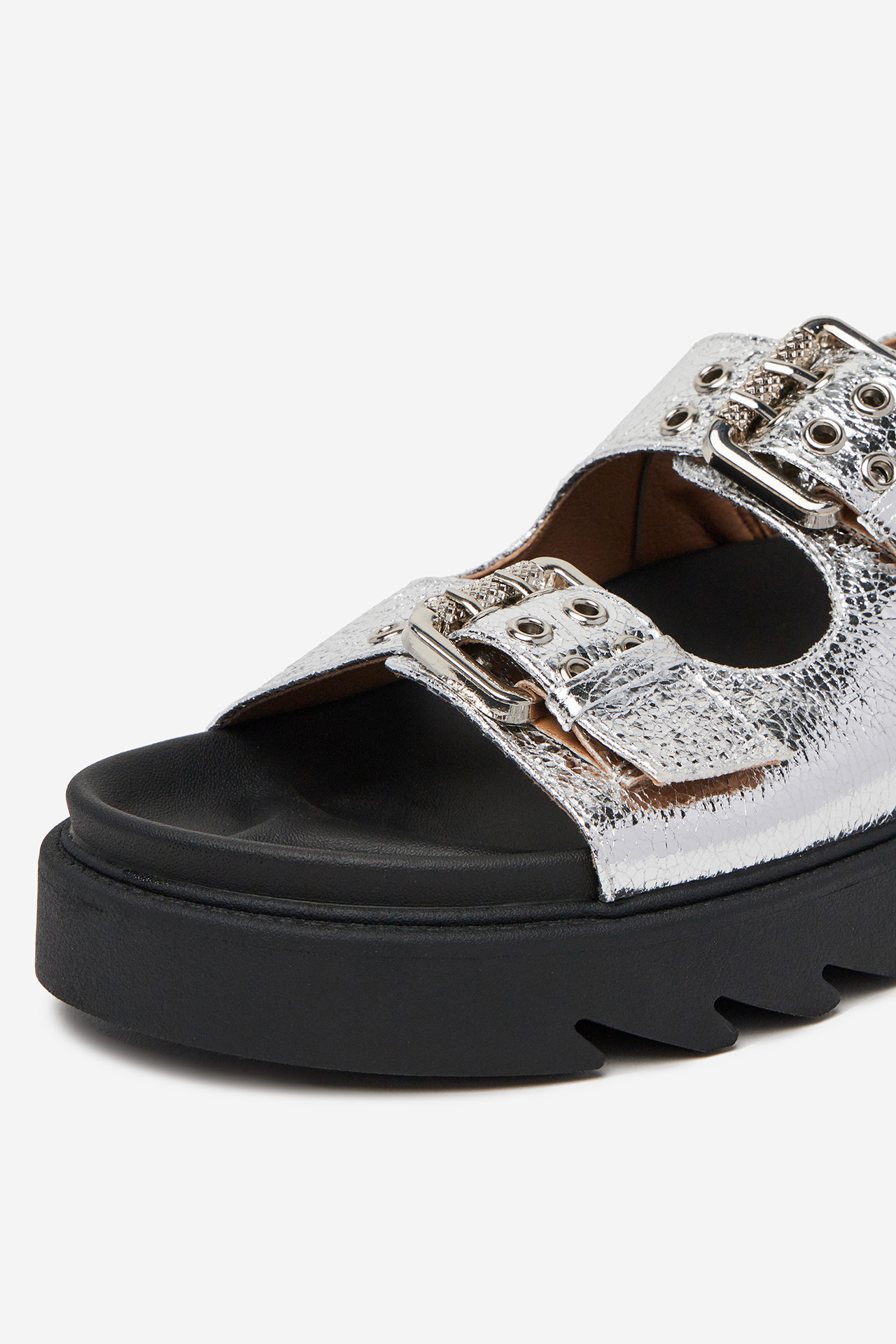 Sandály STŘÍBRNÁ