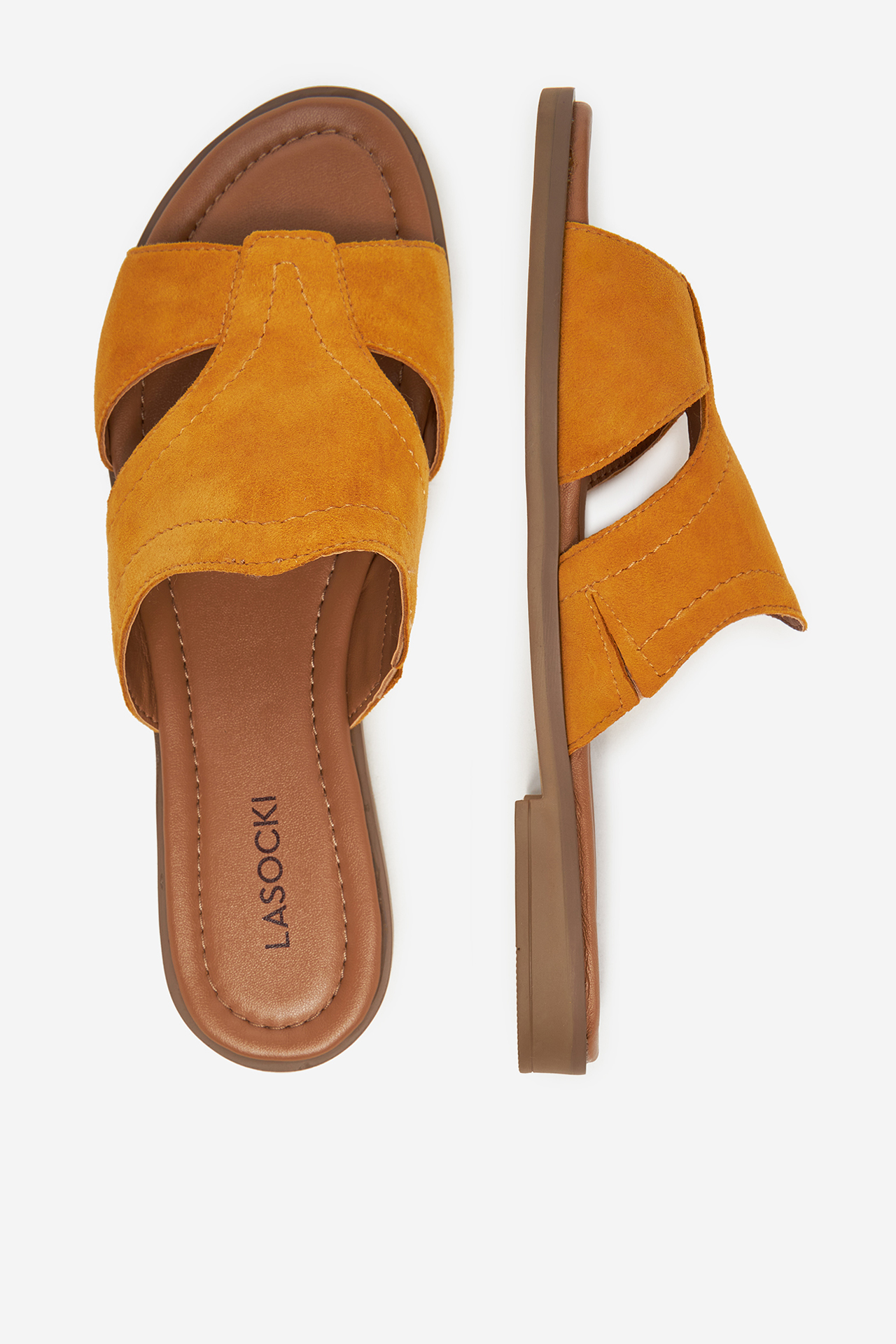 Šľapky Tmavo žltá