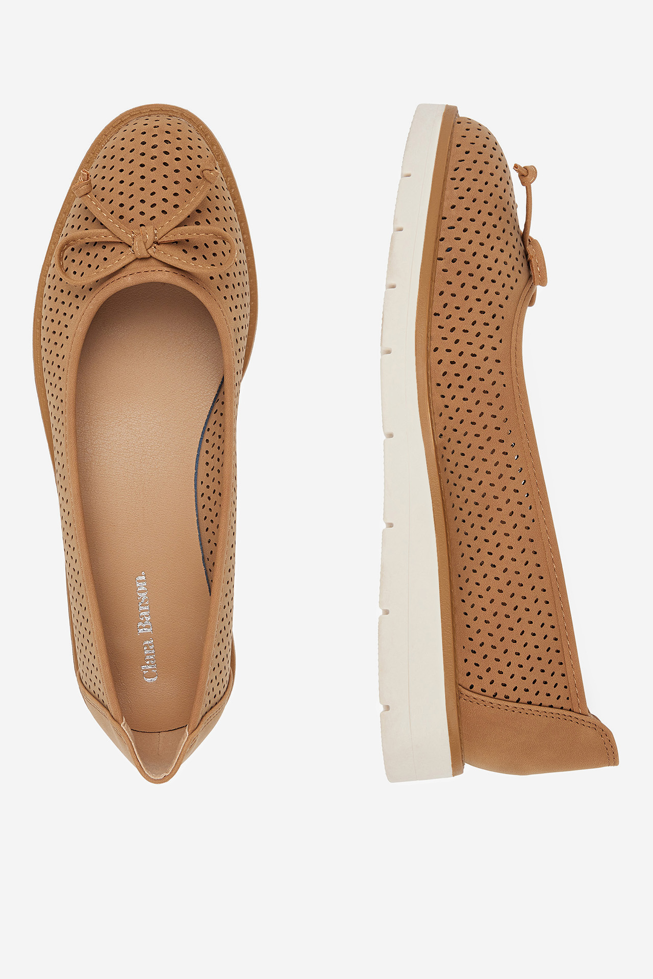 Baleríny TMAVĚ BÉŽOVÁ