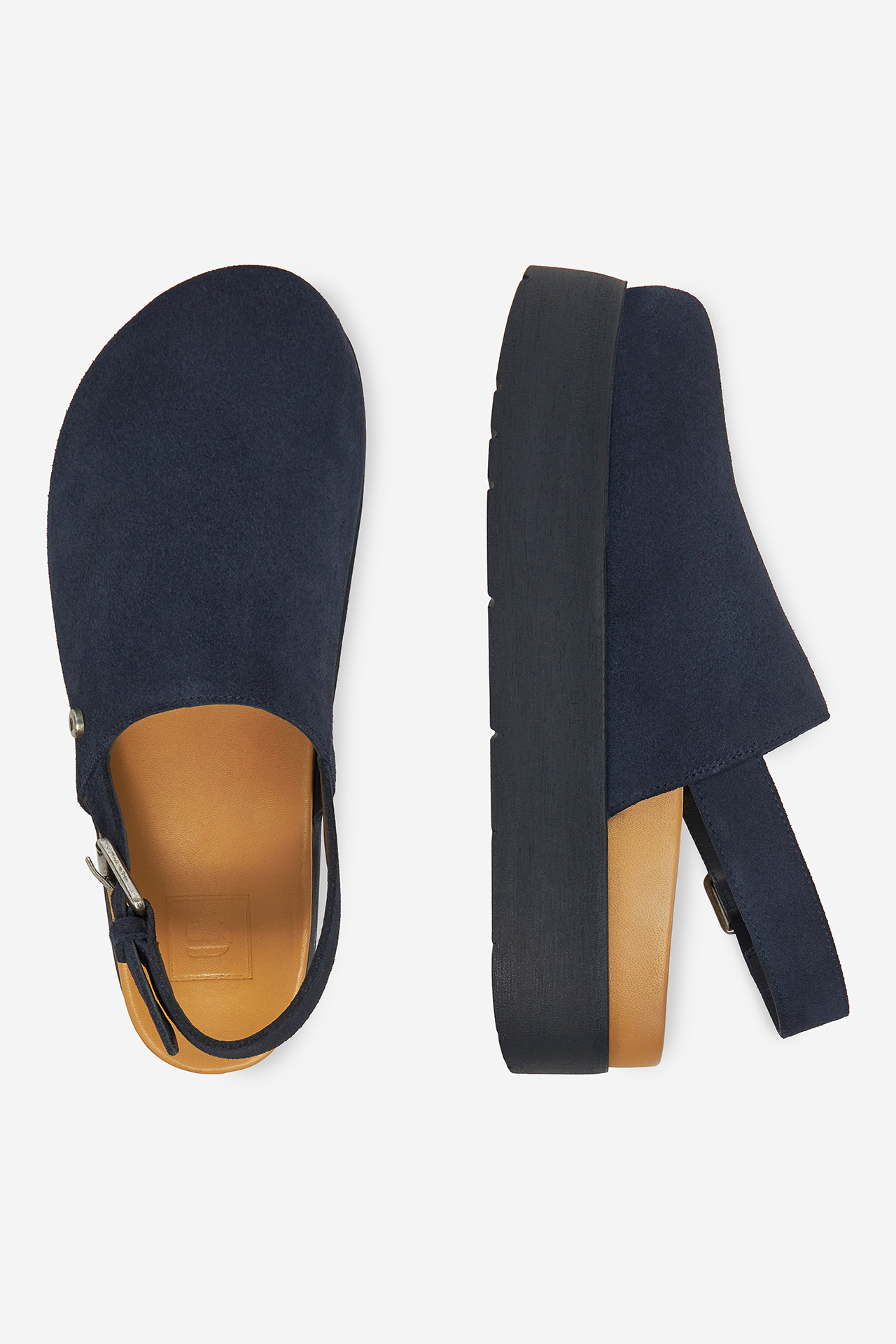 Pantofle TMAVĚ MODRÁ