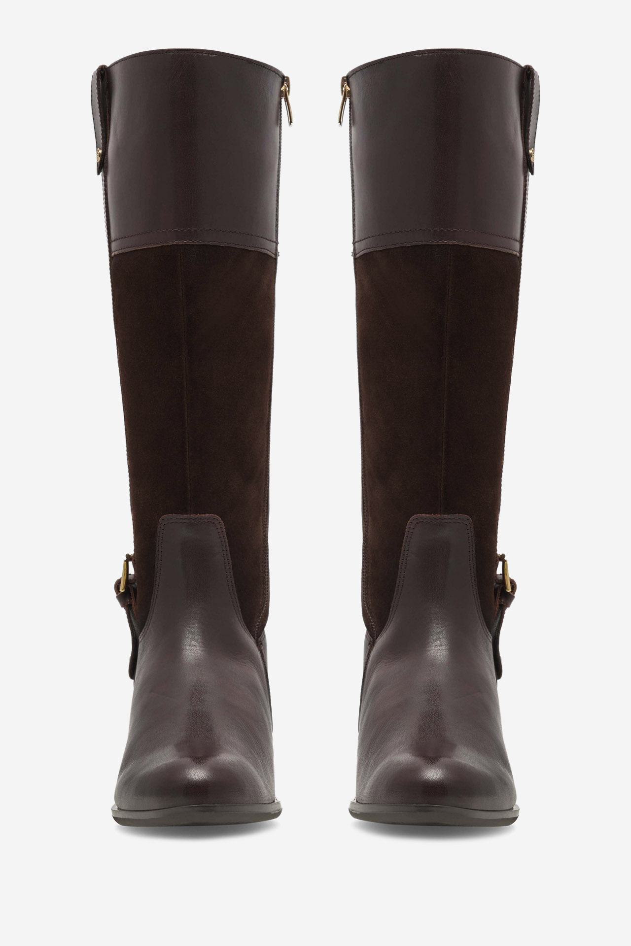 Čižmy Tmavo hnedá