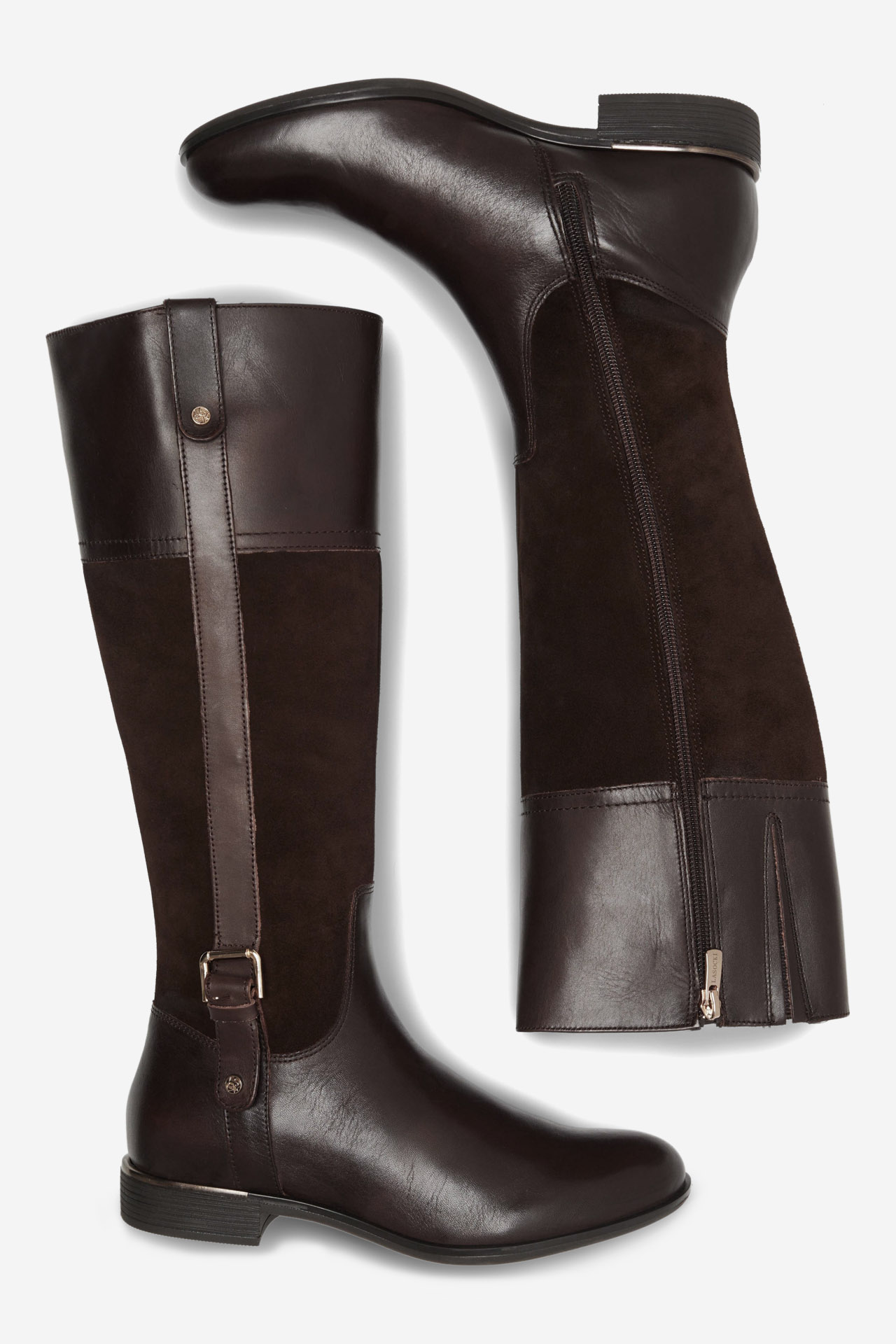 Čižmy Tmavo hnedá