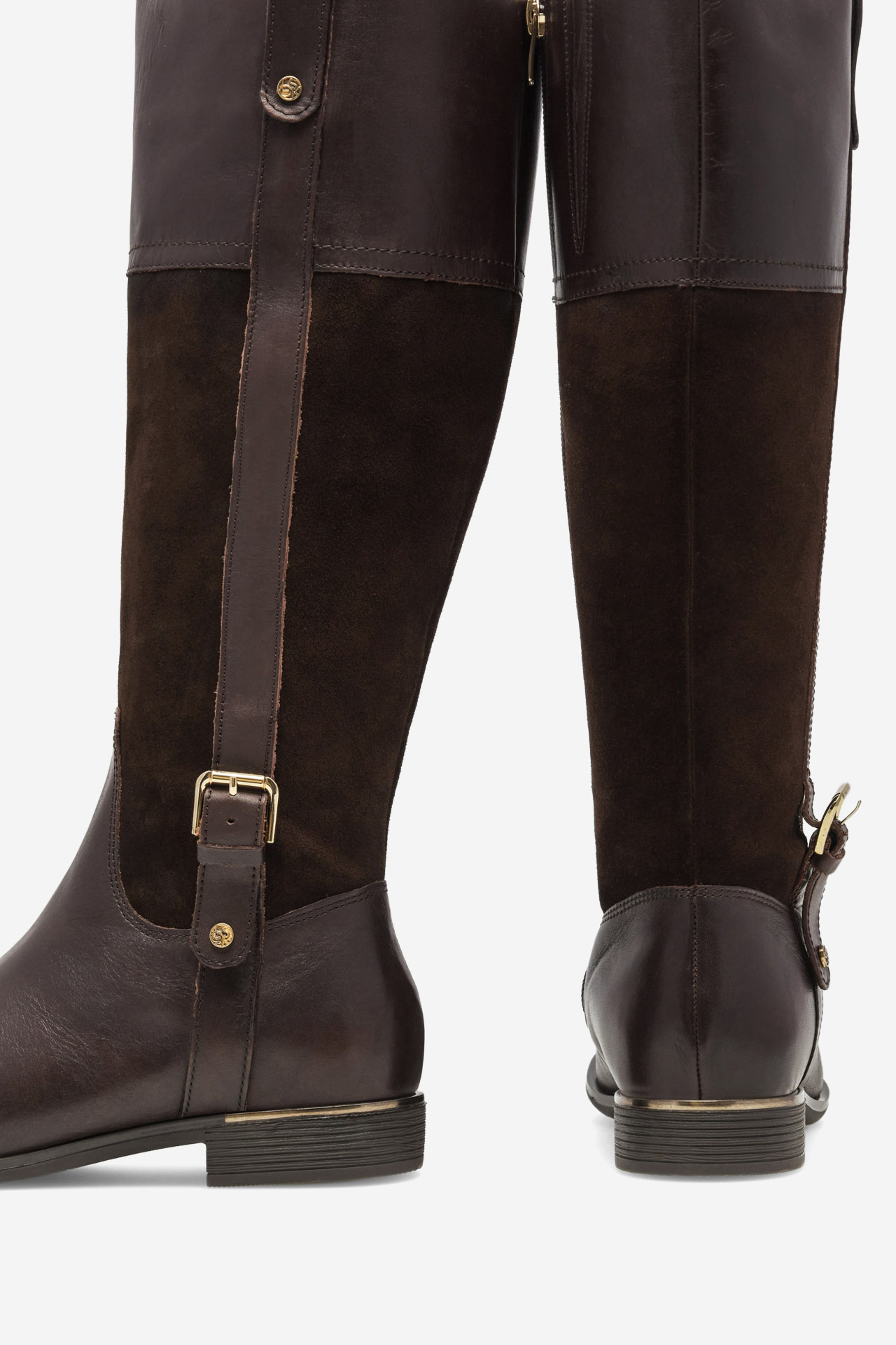 Čižmy Tmavo hnedá