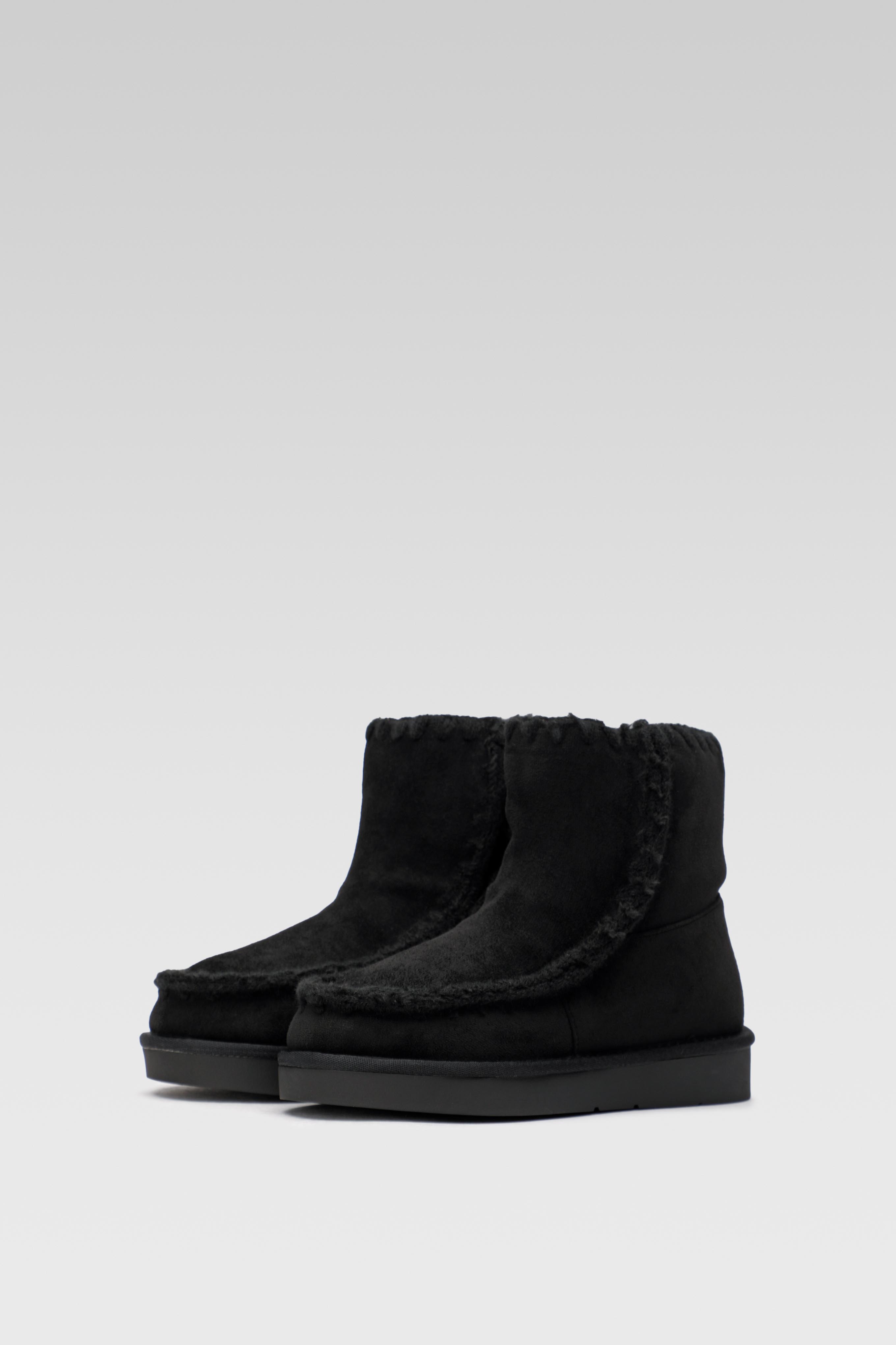 Kotníková obuv ČERNÁ