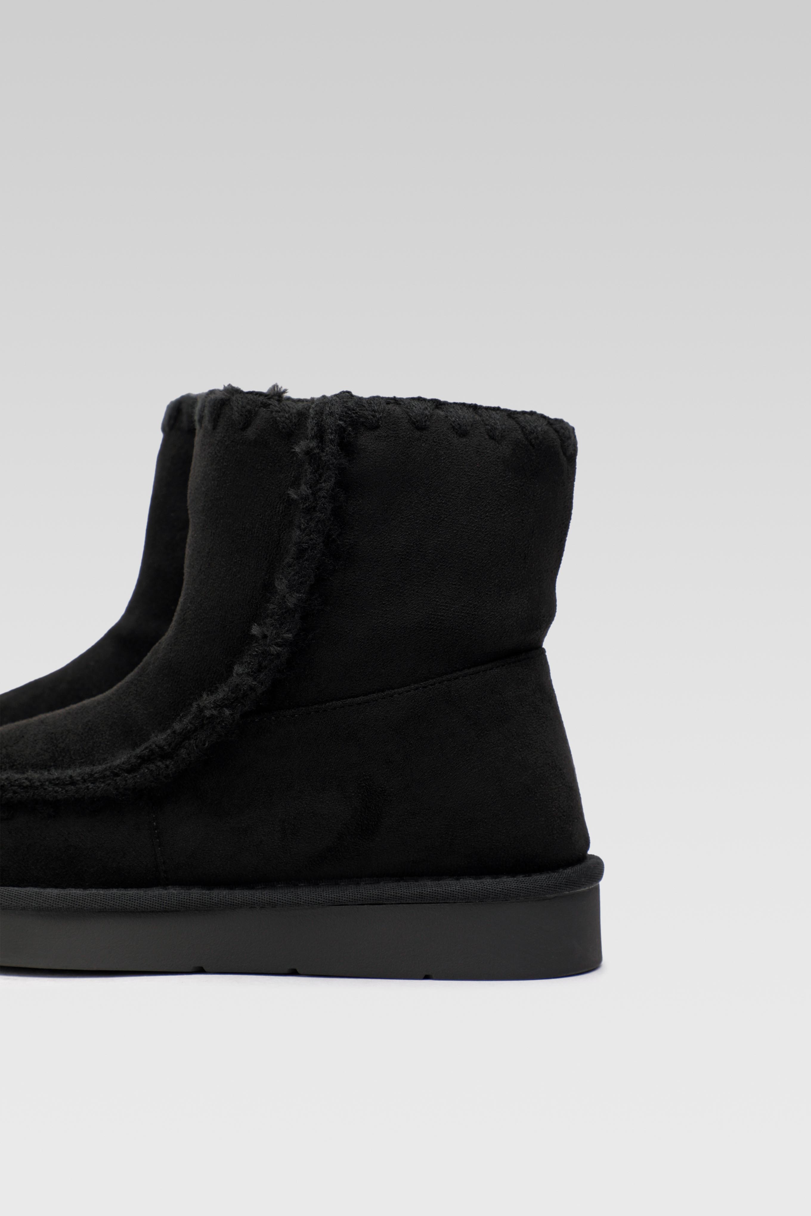 Kotníková obuv ČERNÁ