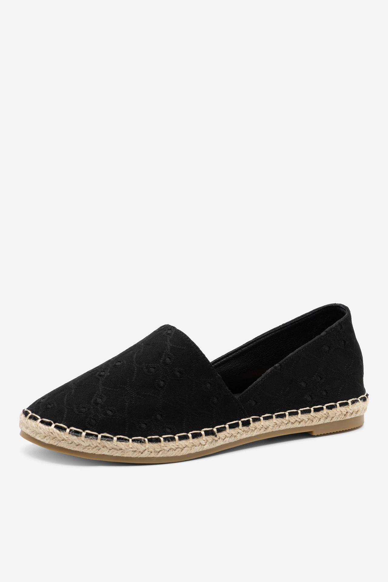 Espadrilky ČERNÁ