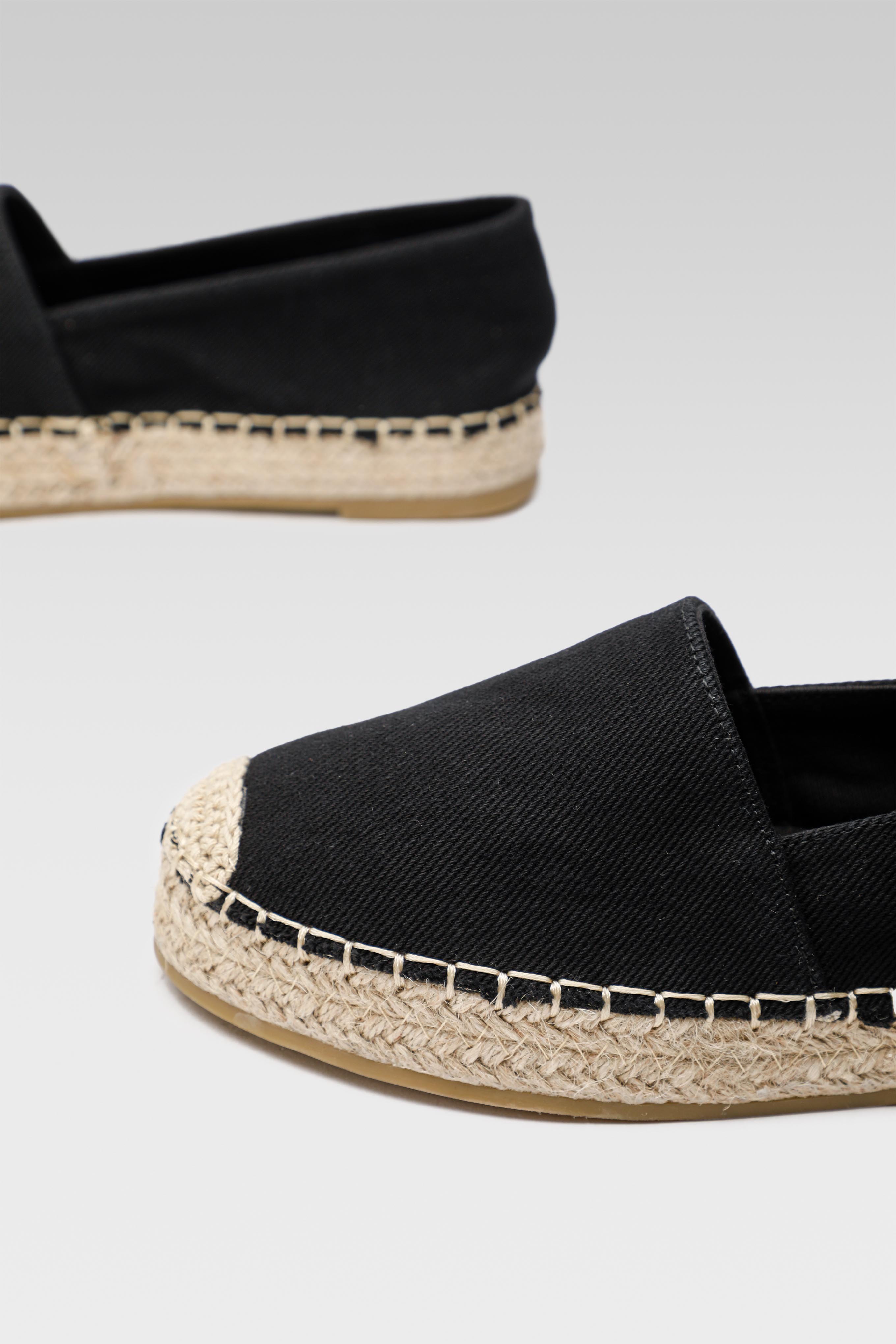 Espadrilky ČERNÁ