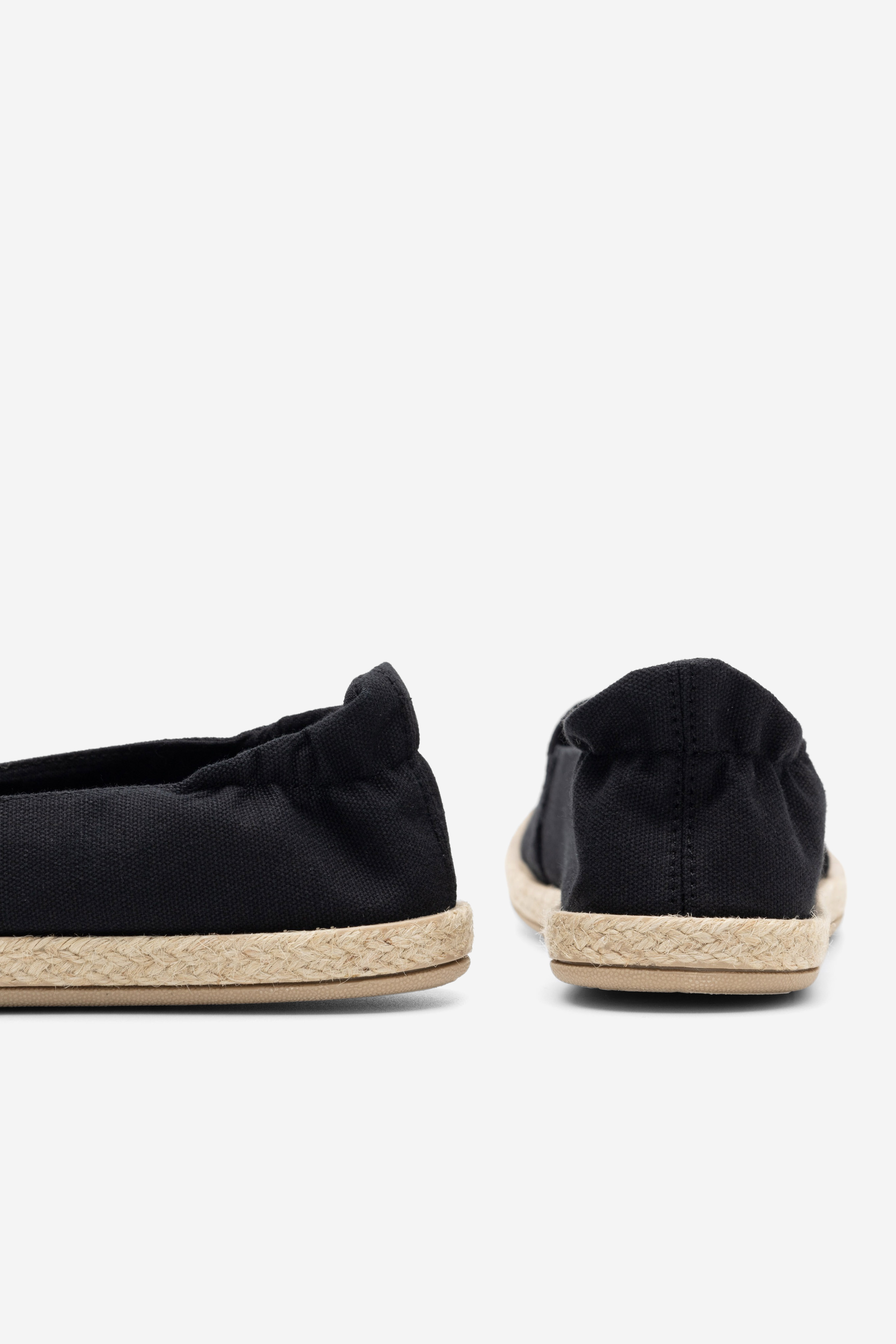 Espadrilky ČERNÁ