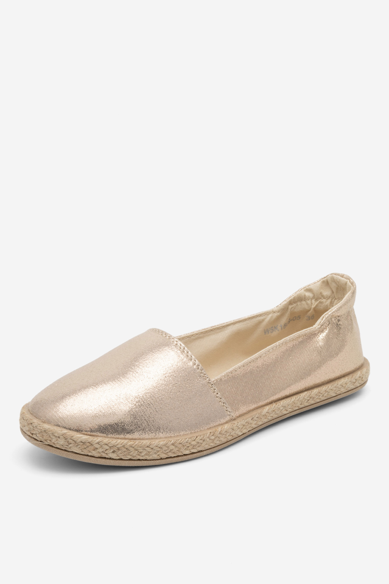Espadrilky ZLATÁ
