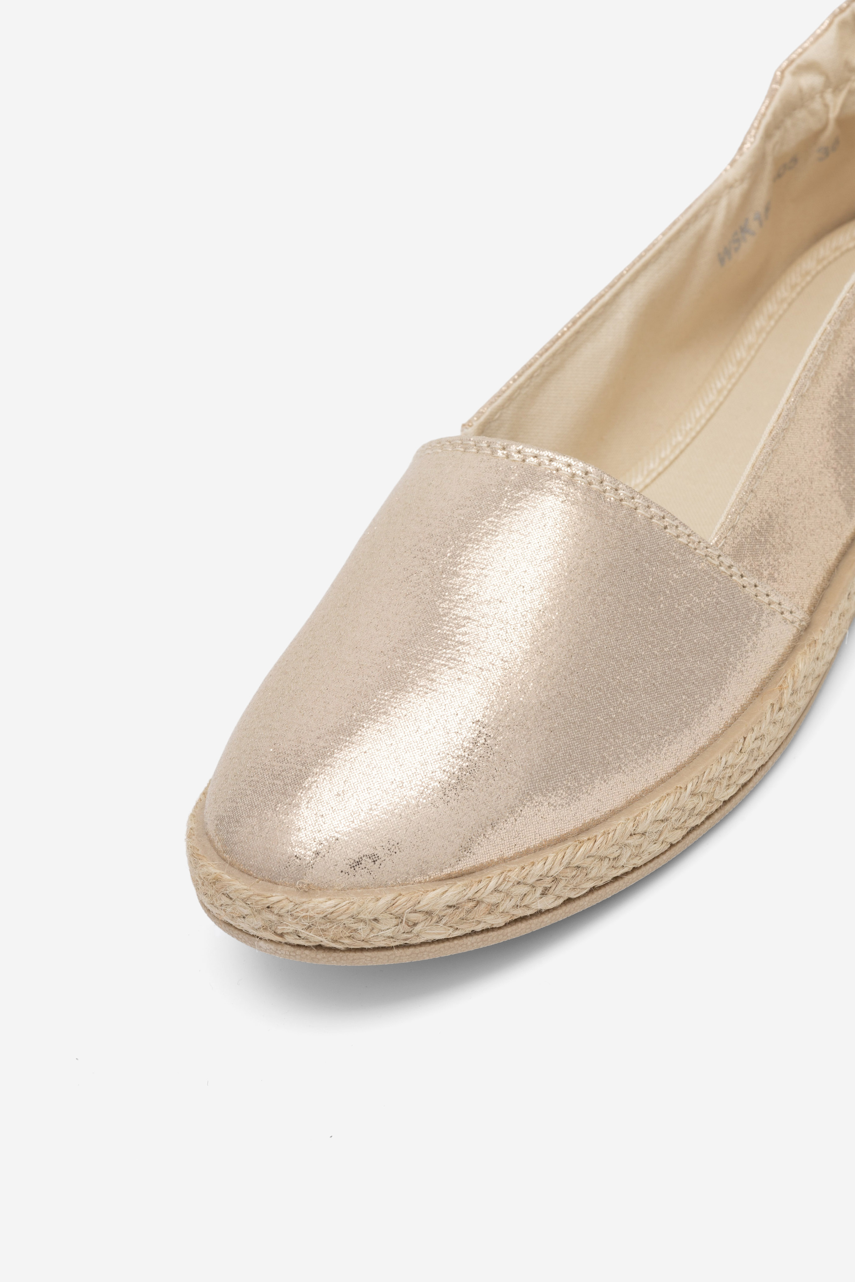 Espadrilky ZLATÁ