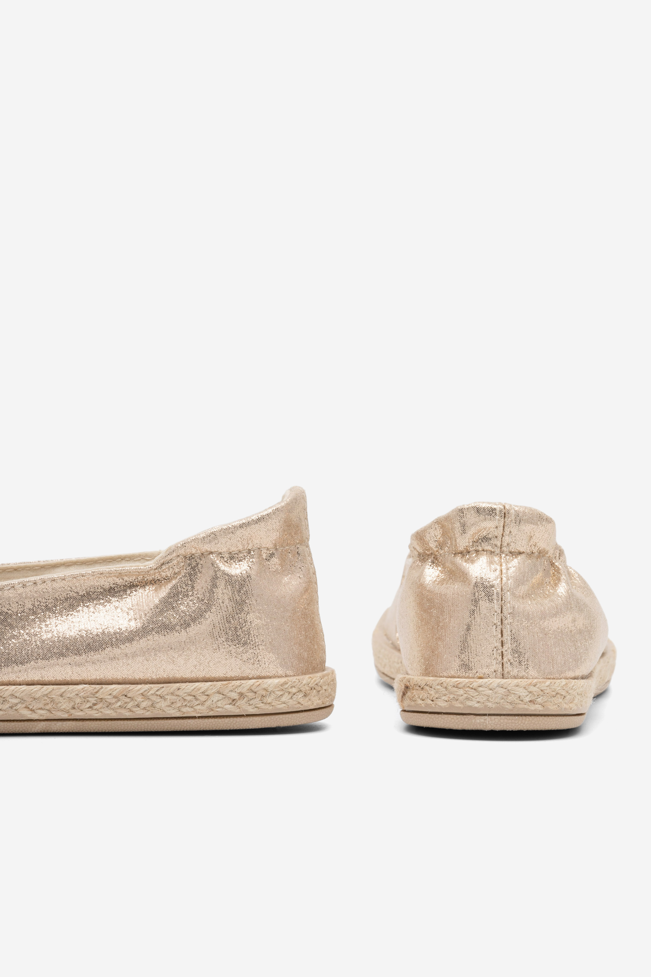 Espadrilky ZLATÁ