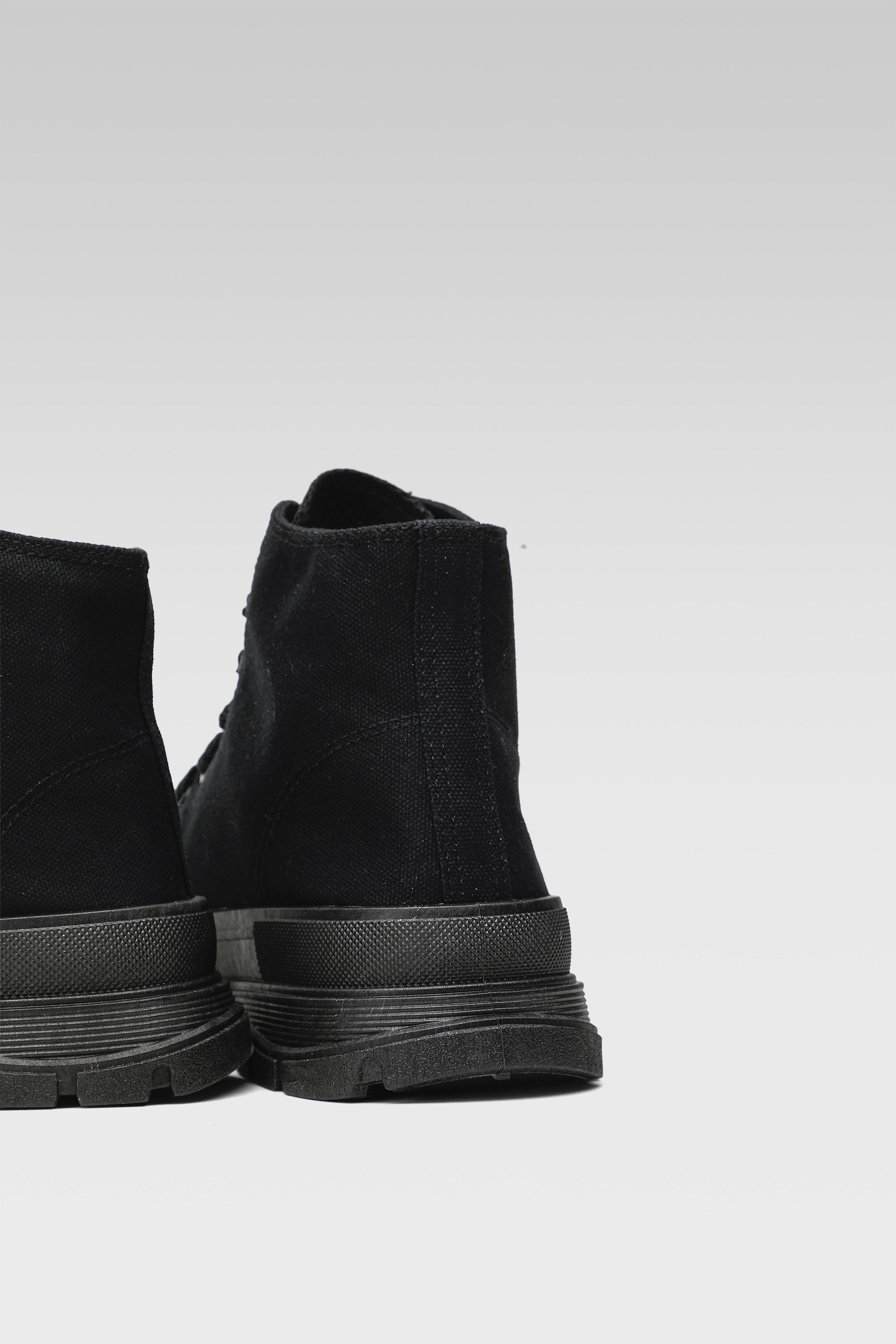 Plátěná obuv ČERNÁ