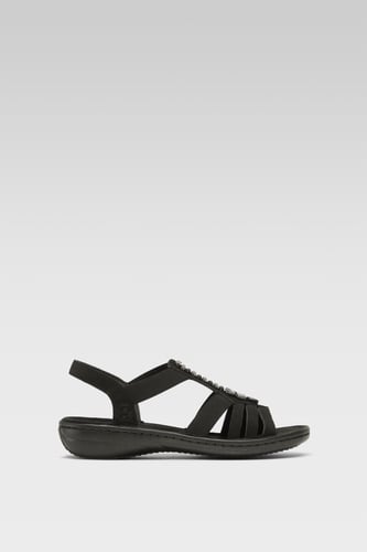 Sandale Rieker 60806-00 Crna