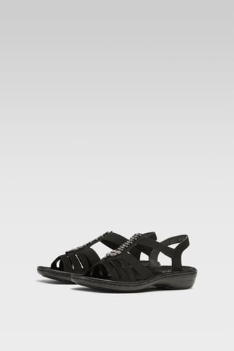 Sandale Rieker 60806-00 Crna