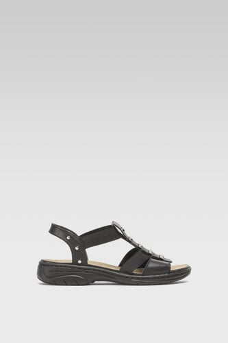 Sandale Rieker 64580-00 Crna