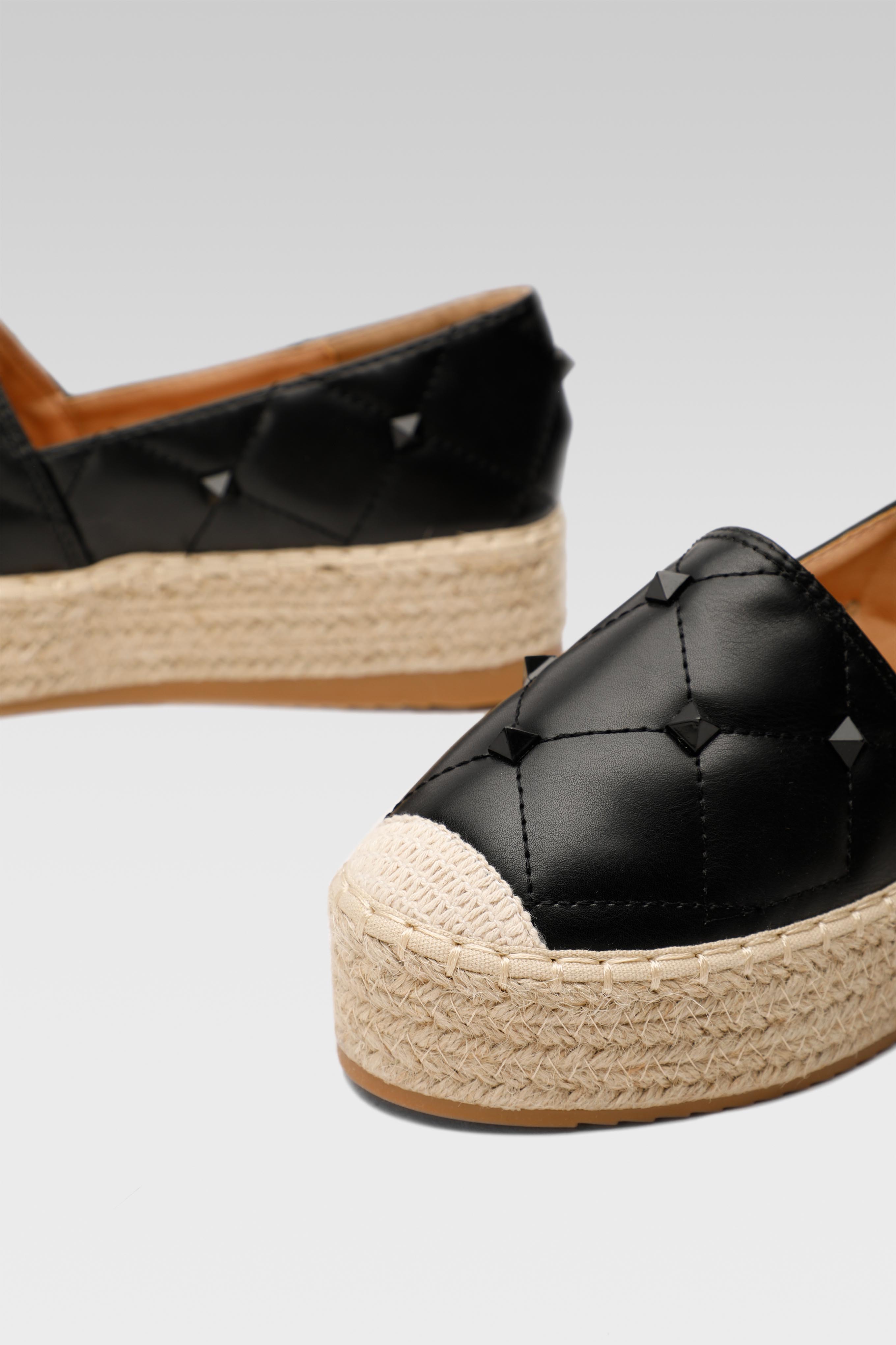 Espadrilky ČERNÁ