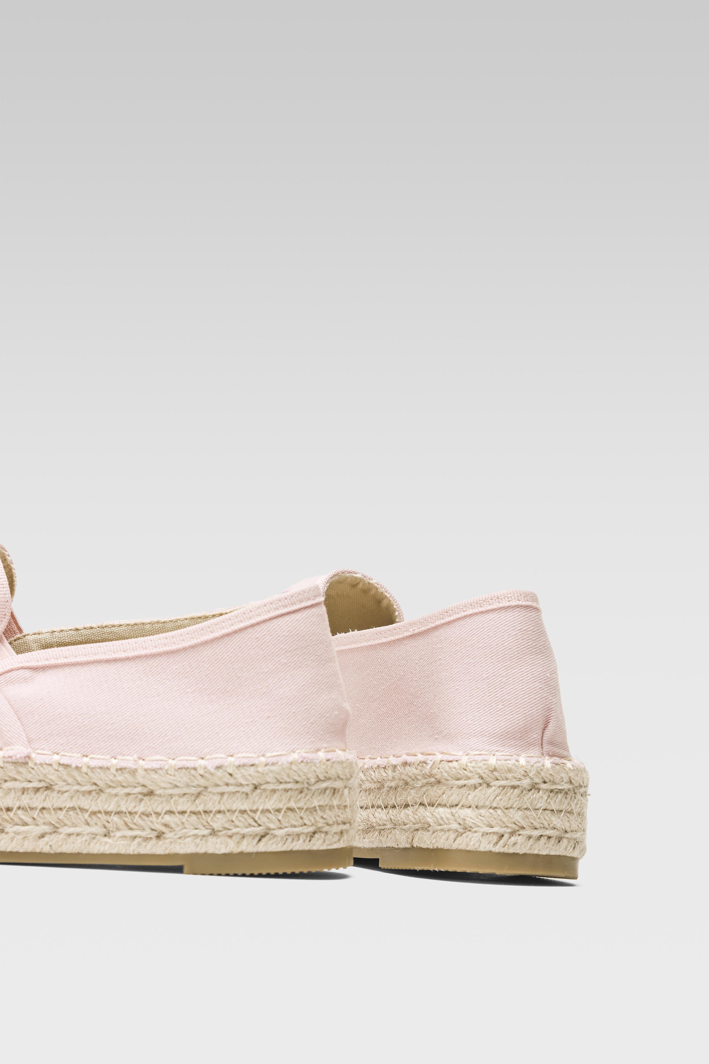 Espadrilky SVĚTLE RŮŽOVÁ