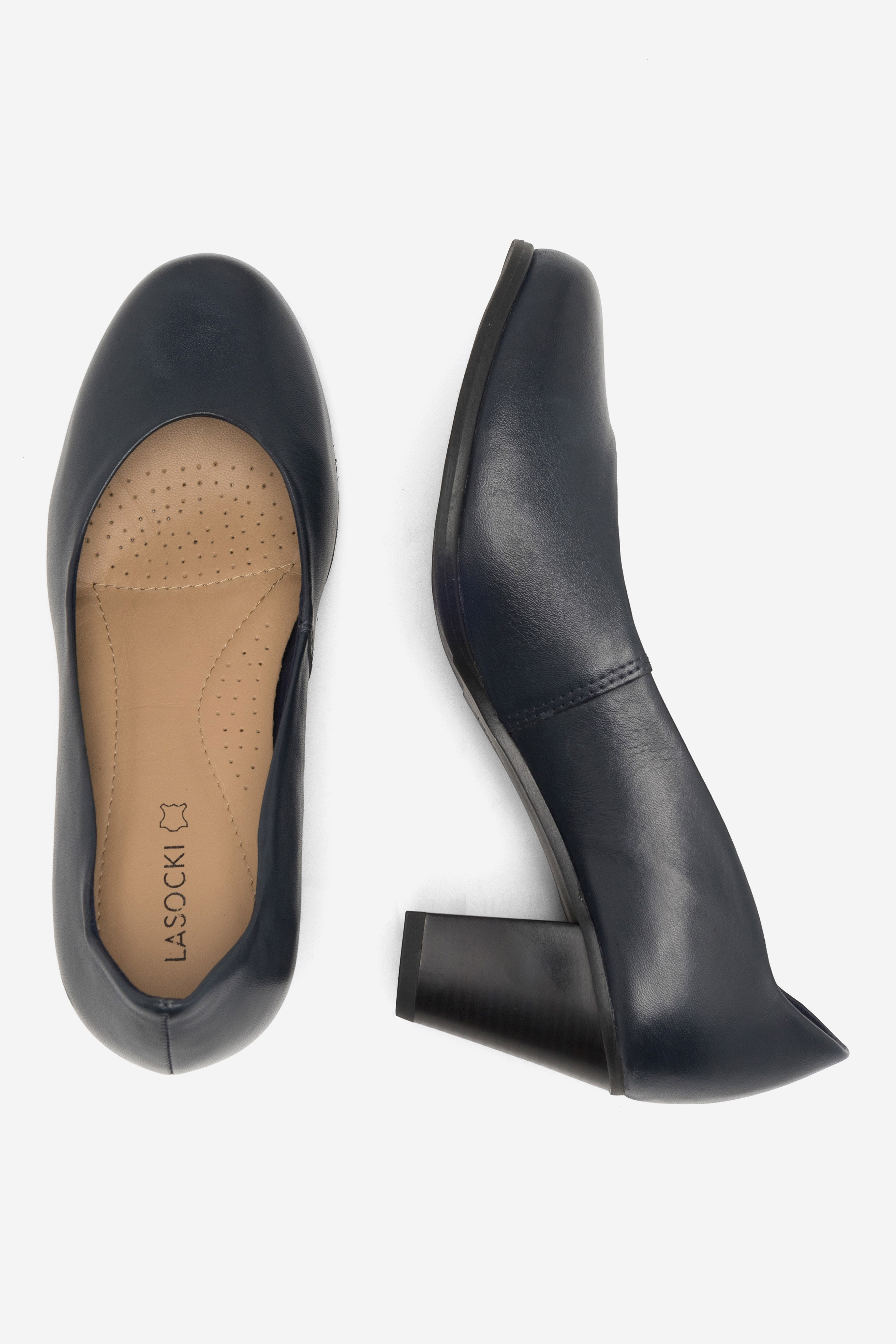 Lodičky TMAVĚ MODRÁ