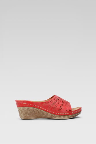Pantofle Clara Barson IDA WSS20874-01 Červená