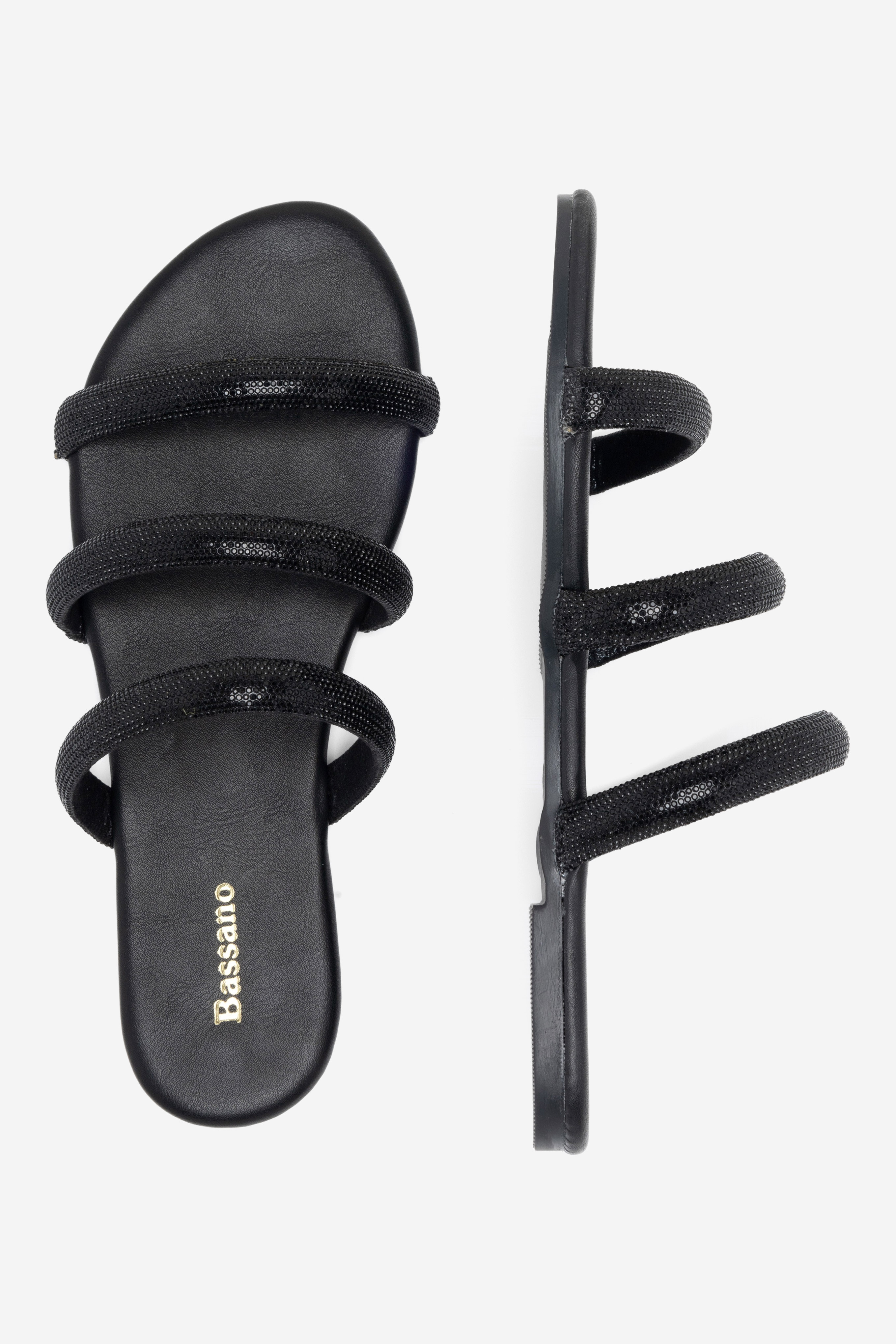 Natikači Bassano LC031022-1Črna  