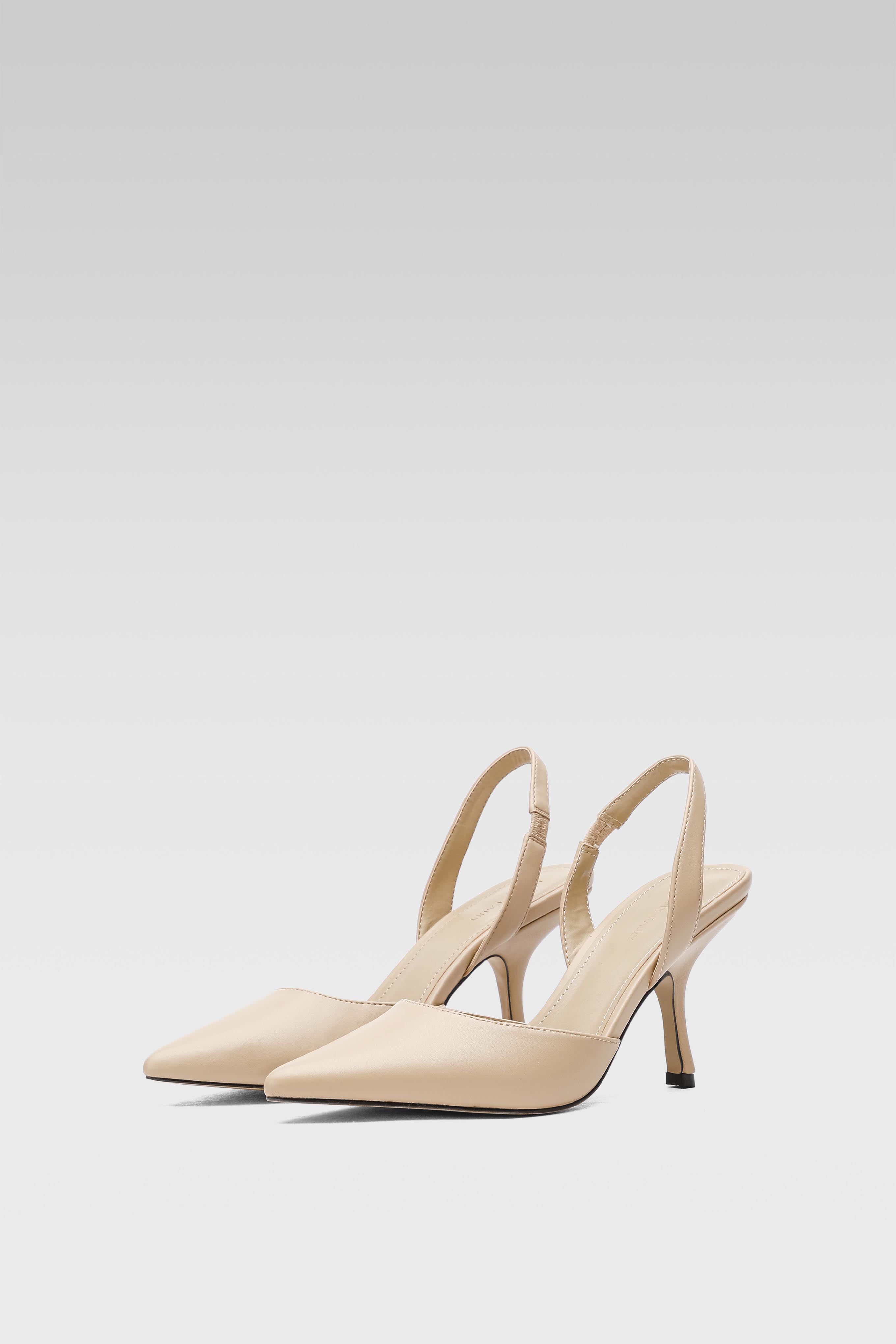 Pantofi stiletto BEJ