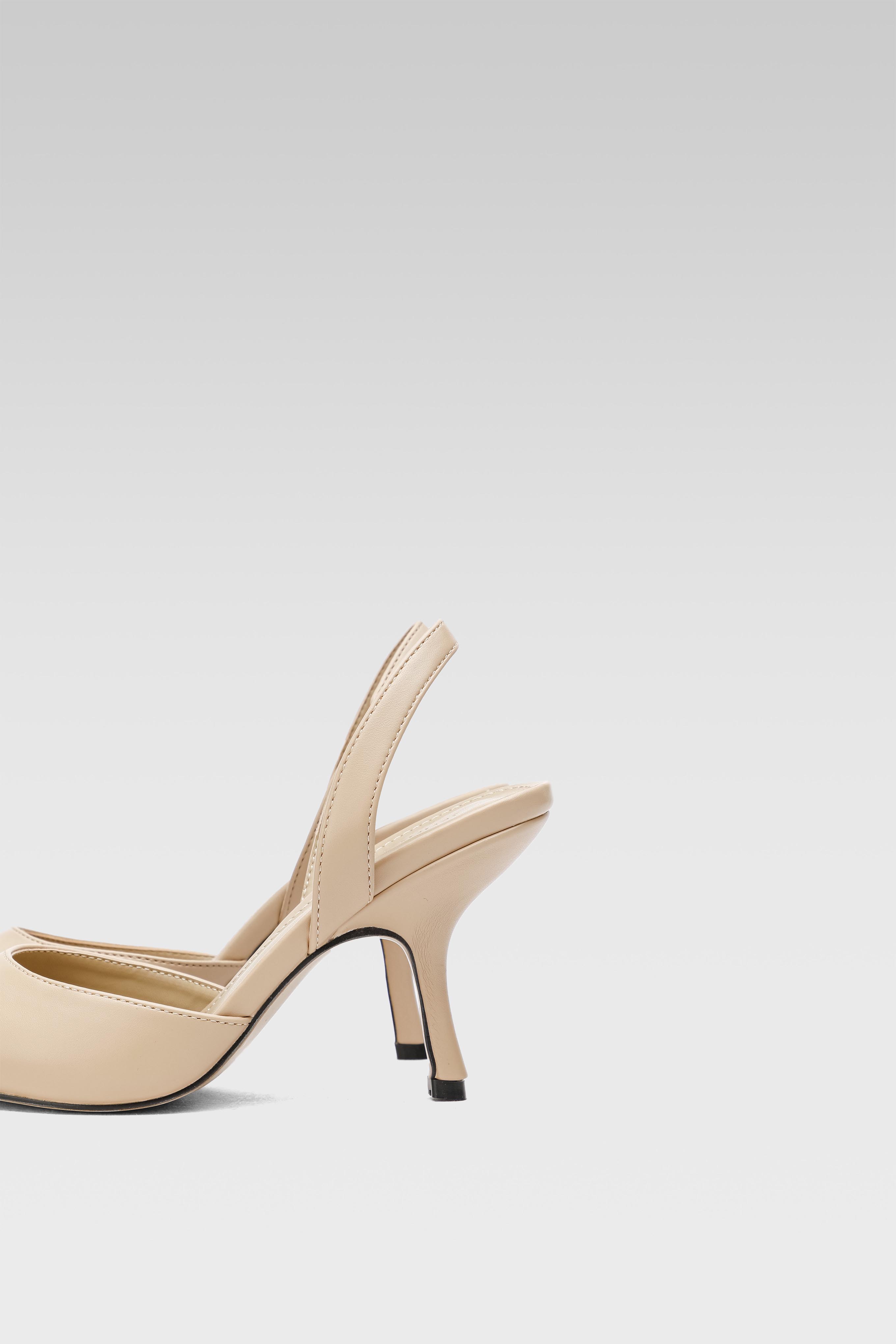 Pantofi stiletto BEJ