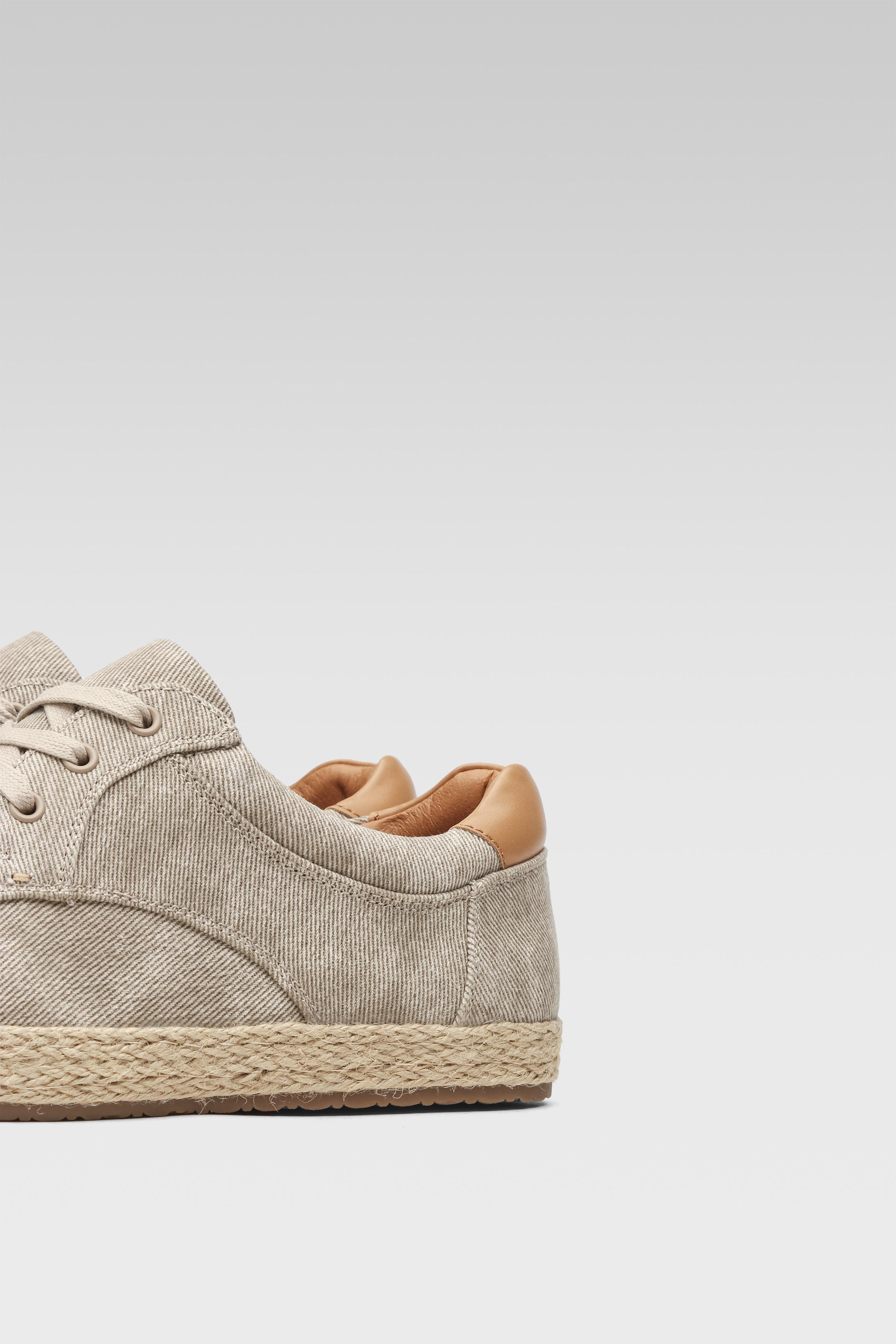 Plátěná obuv BÉŽOVÁ