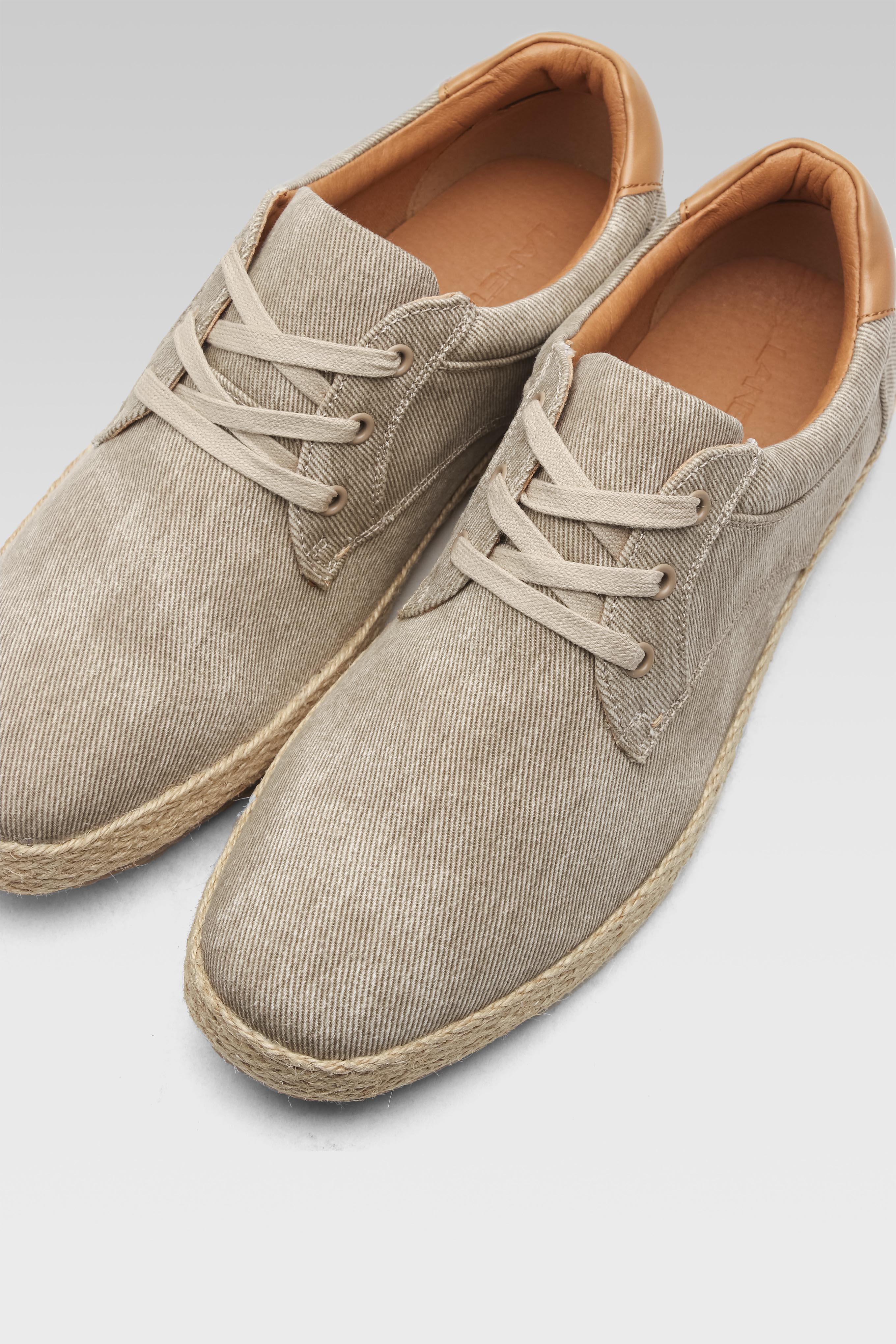 Plátěná obuv BÉŽOVÁ