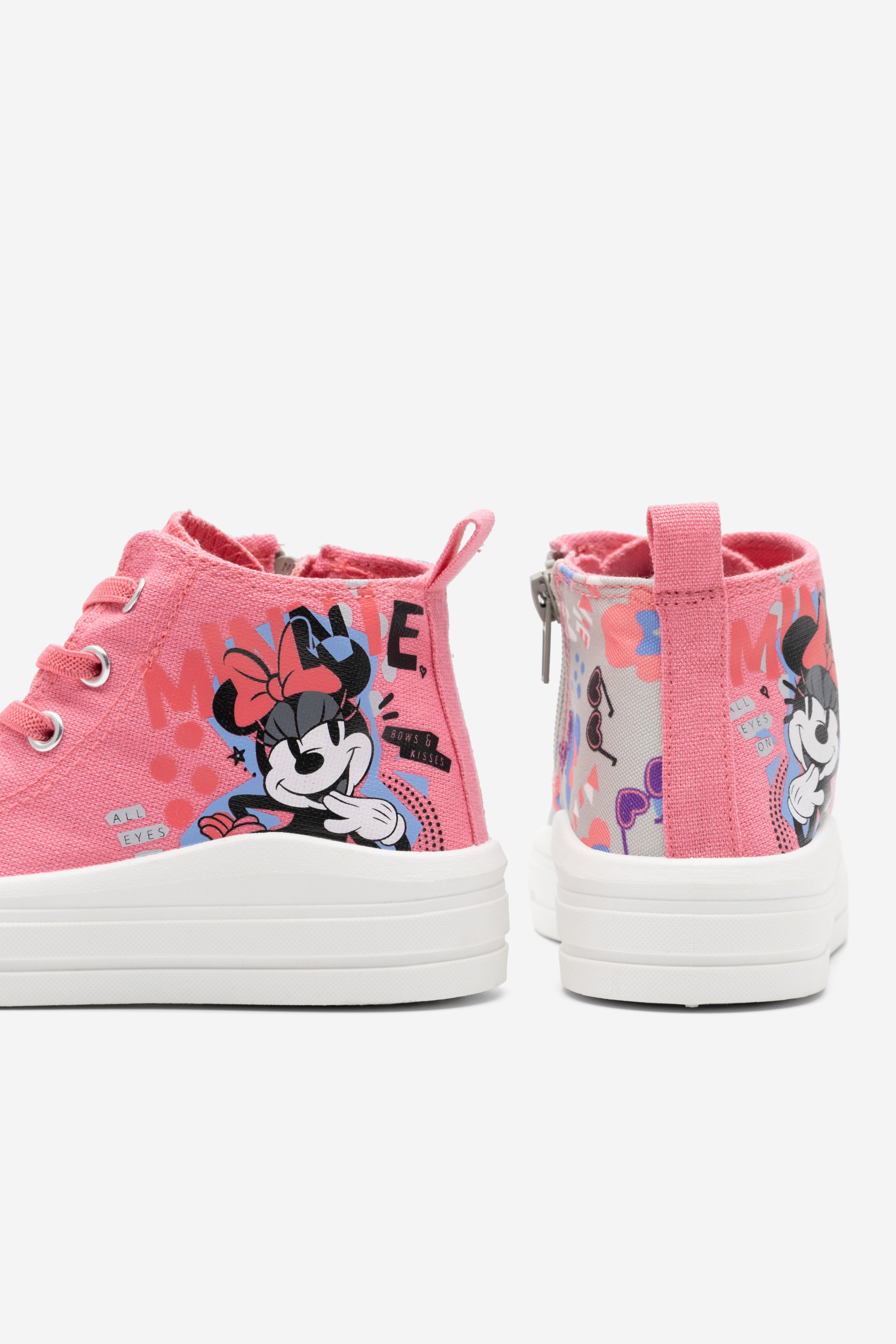 Plátěná obuv RŮŽOVÁ