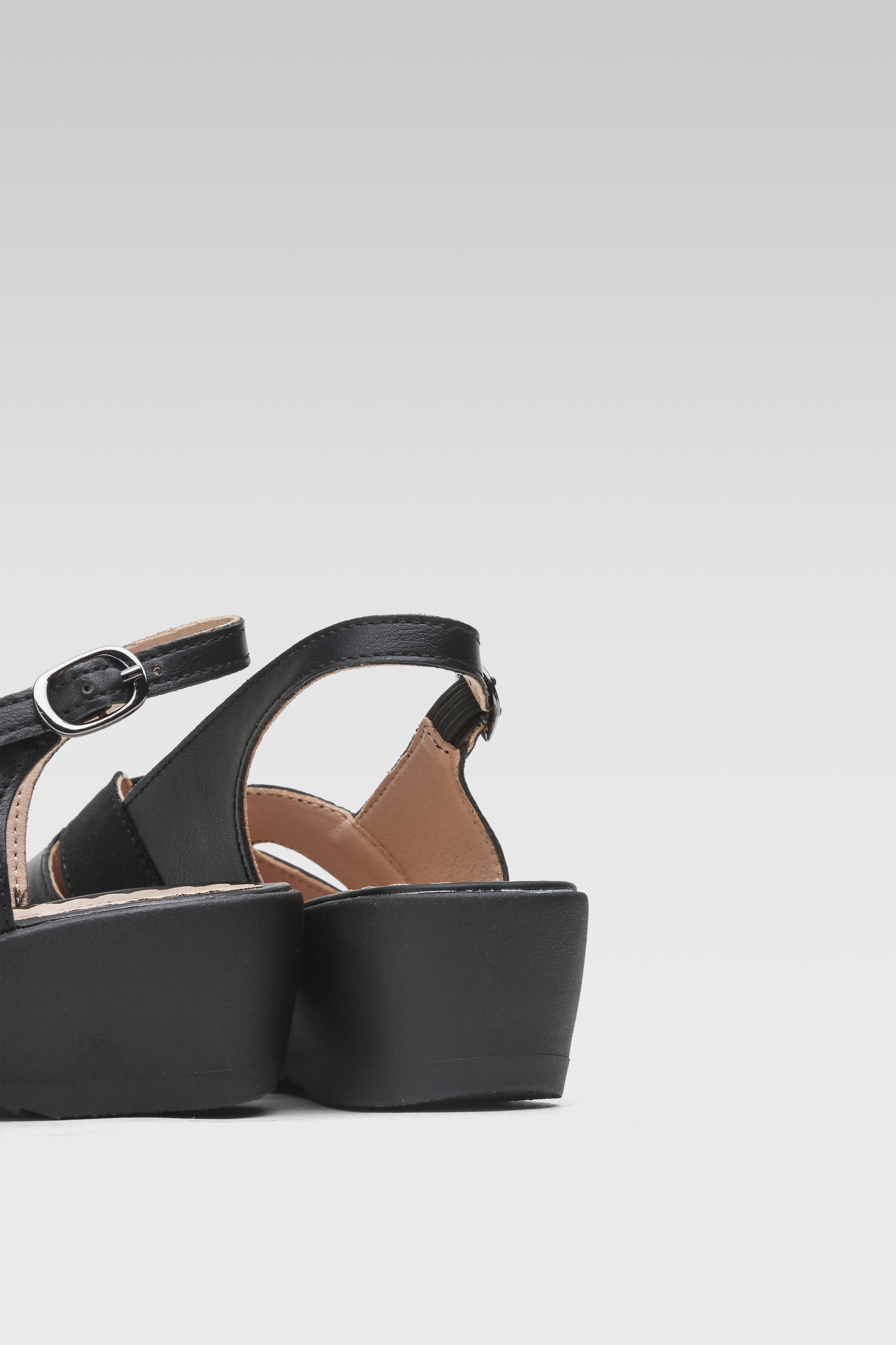Sandály ČERNÁ