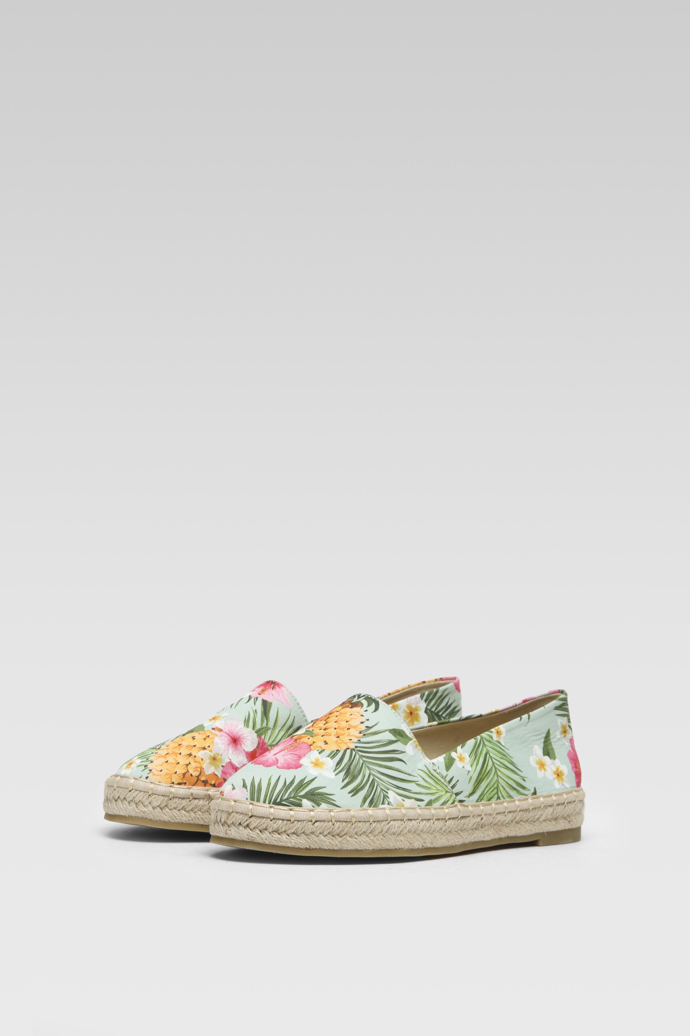 Espadrilky ZELENÁ