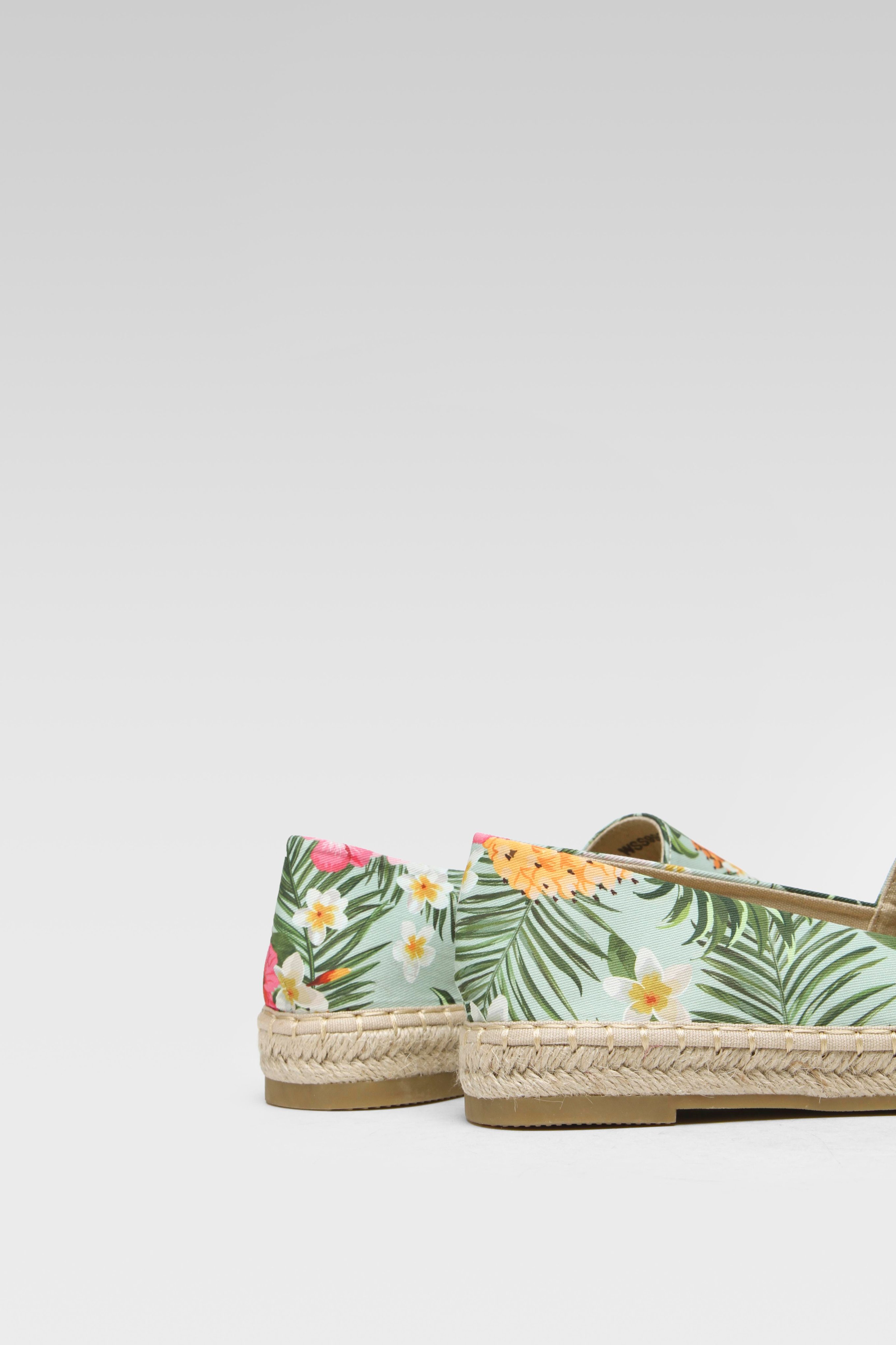 Espadrilky ZELENÁ