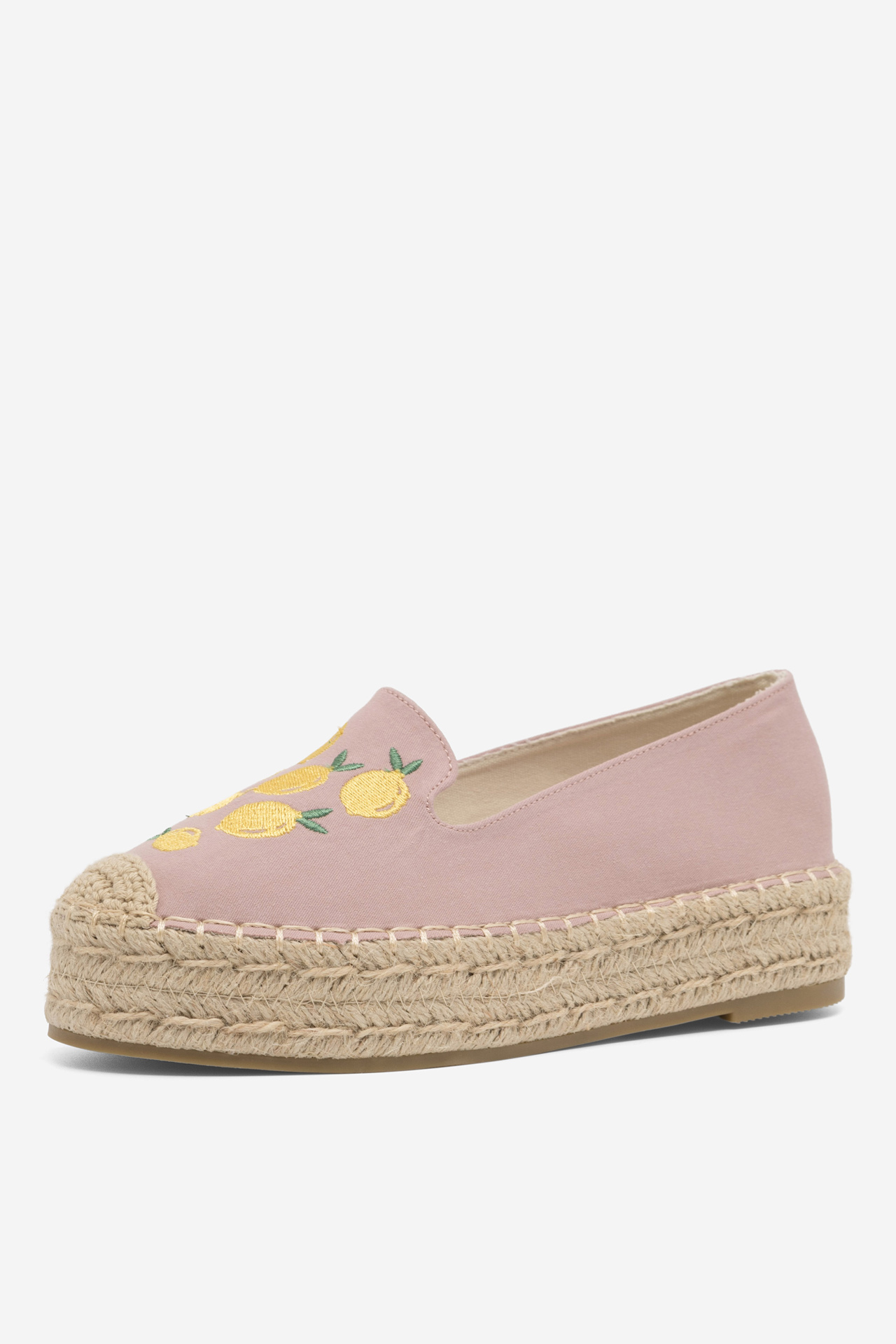 Espadrilky SVĚTLE RŮŽOVÁ