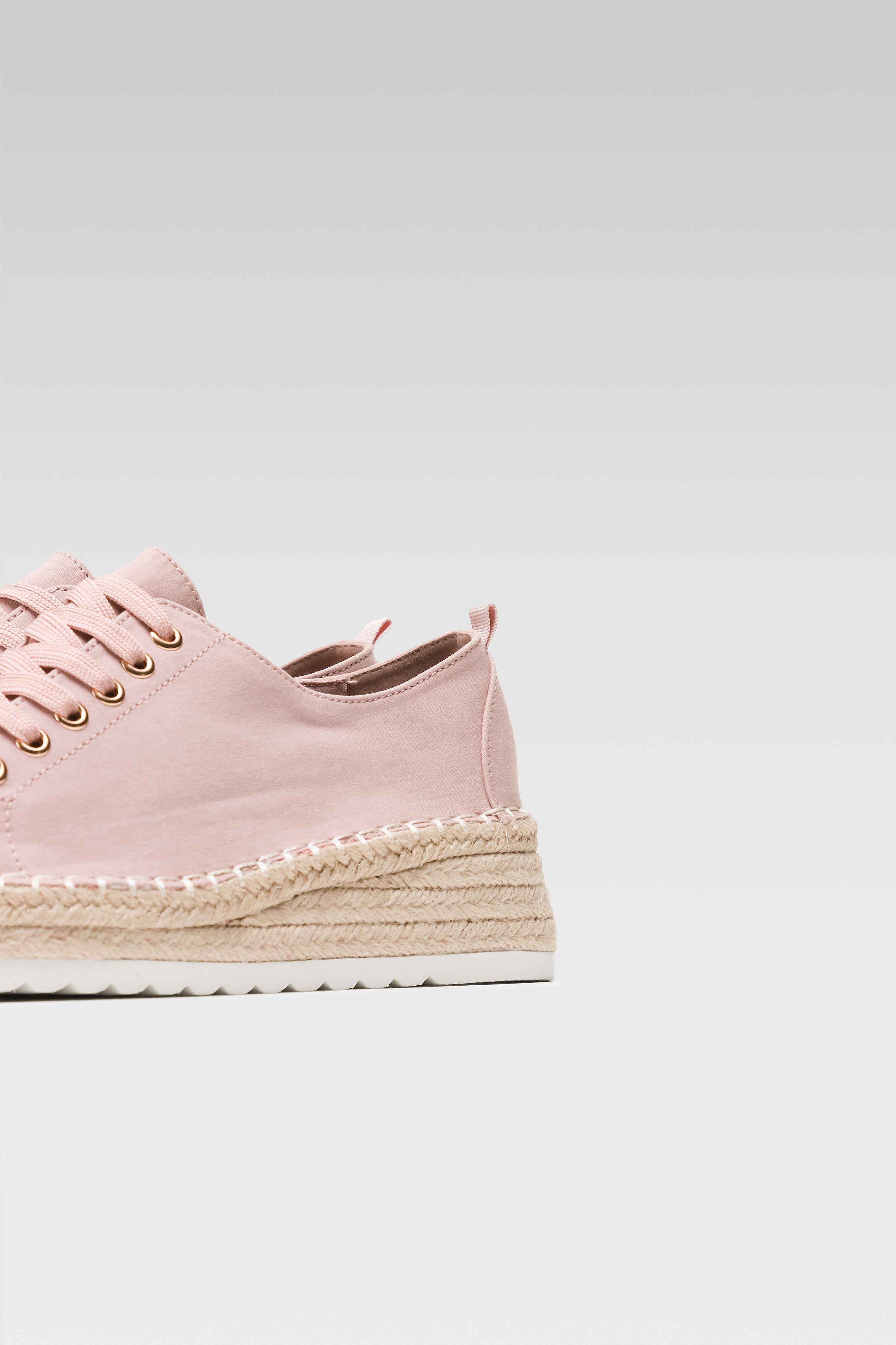 Espadrilky SVĚTLE RŮŽOVÁ