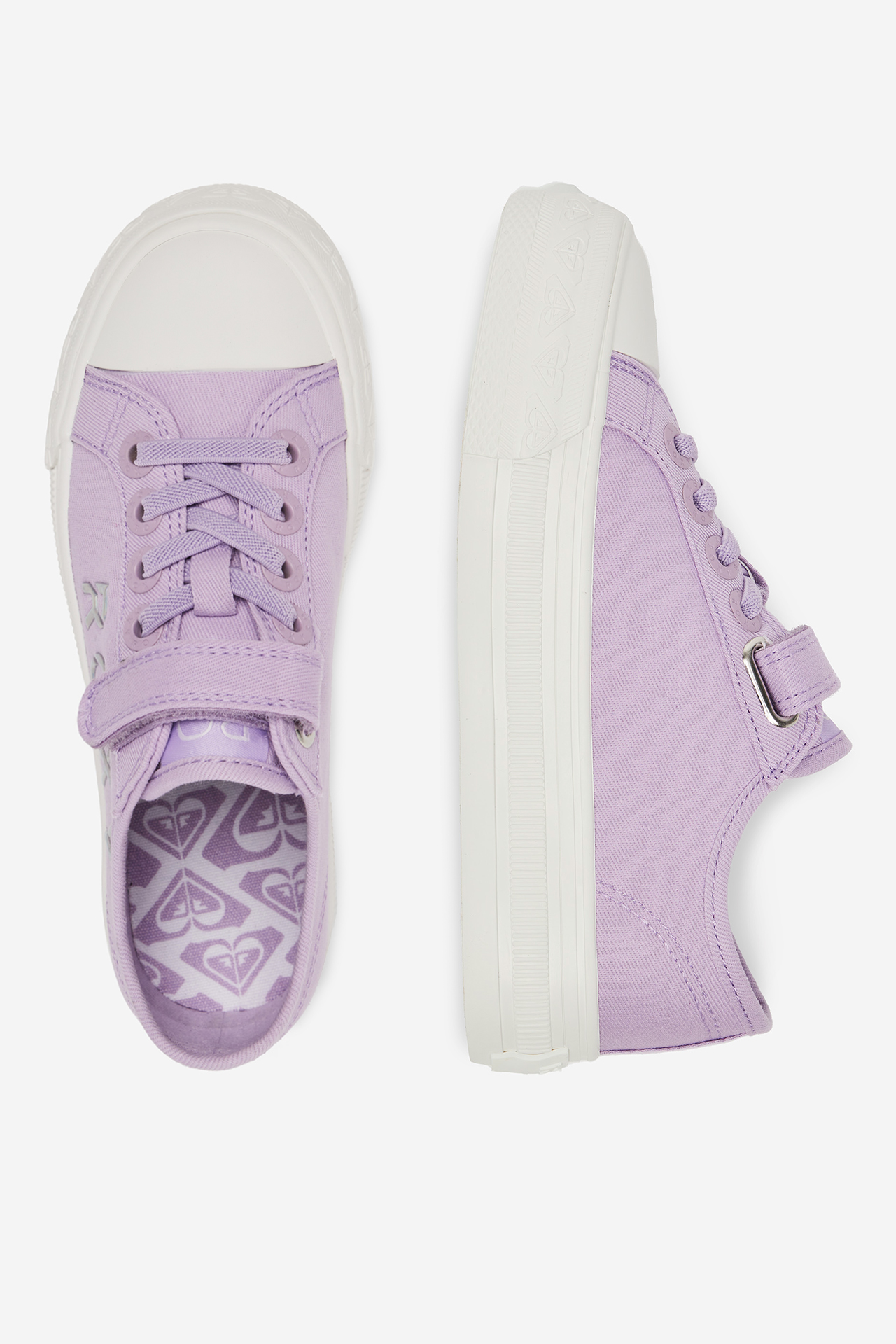 Plátěná obuv FIALOVÁ