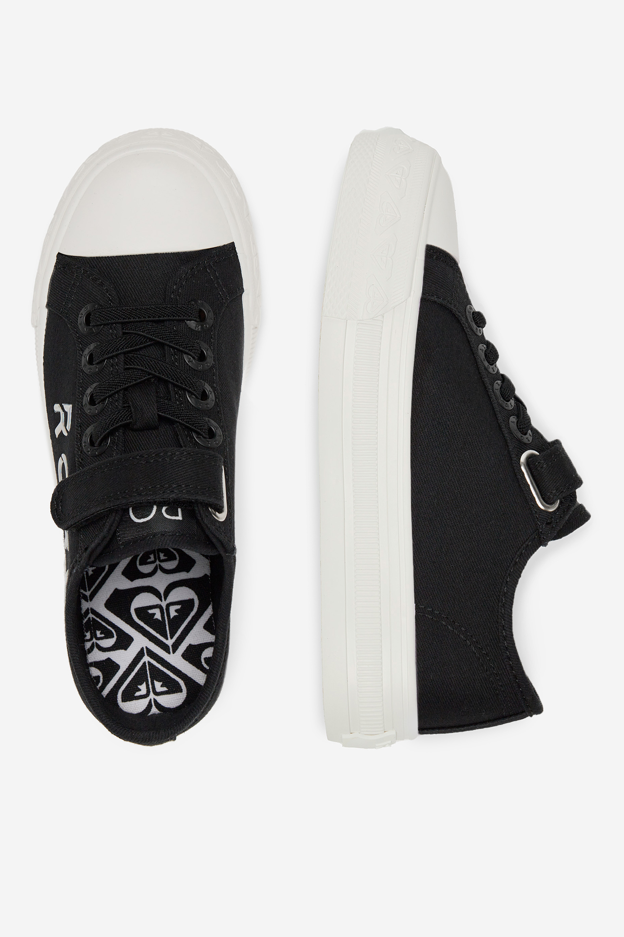 Plátěná obuv ČERNÁ