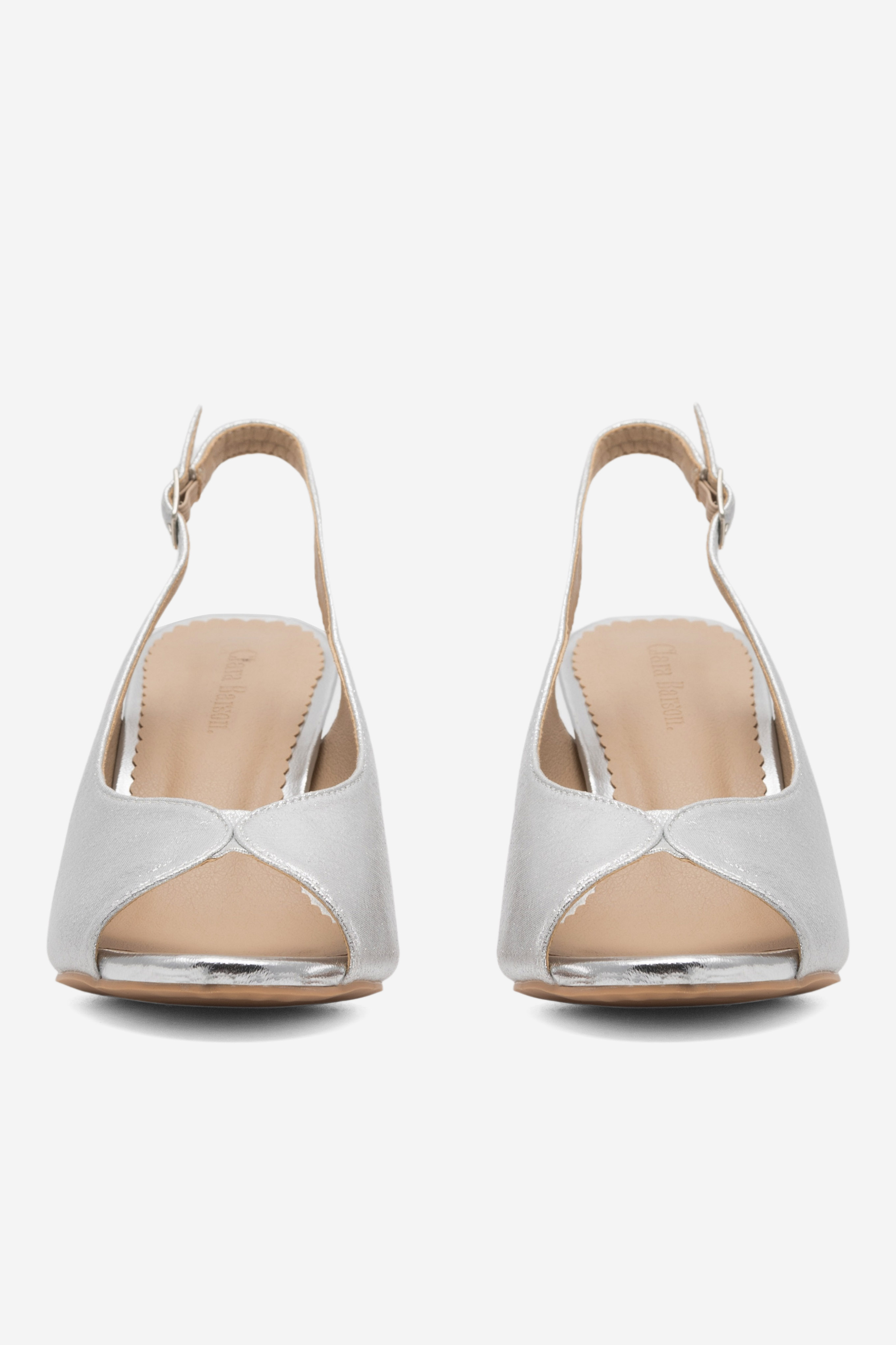 Sandály STŘÍBRNÁ