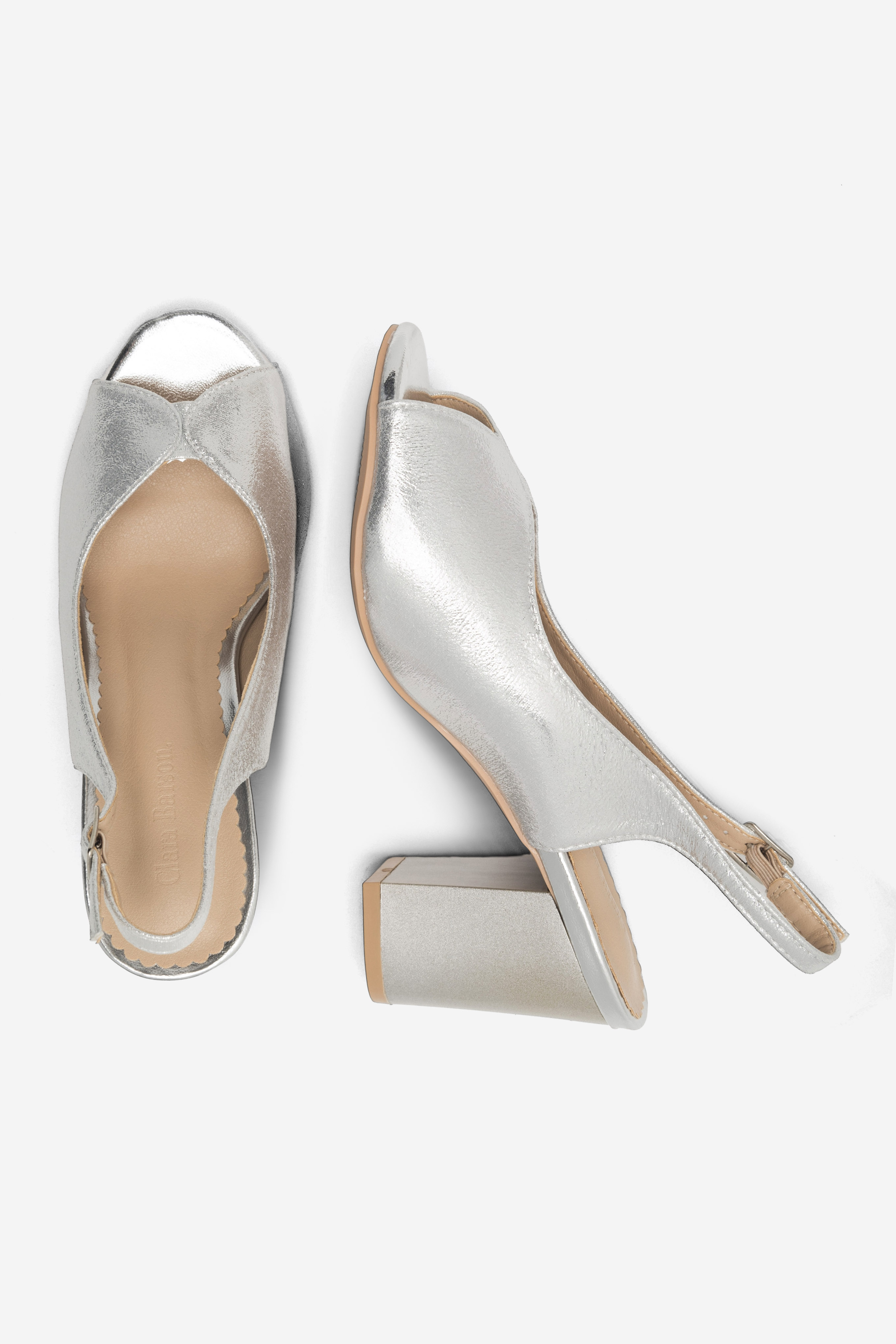 Sandály STŘÍBRNÁ