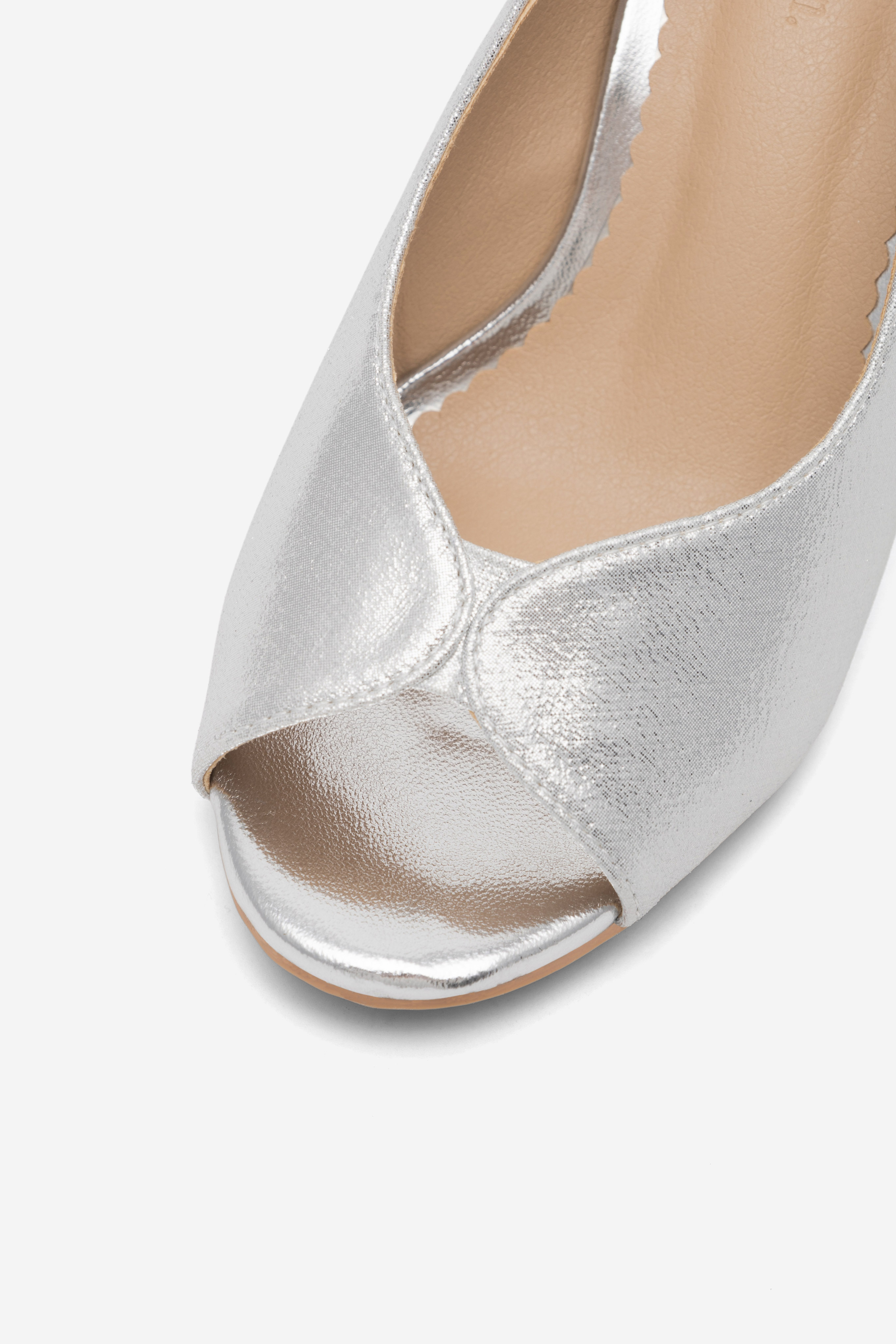 Sandály STŘÍBRNÁ