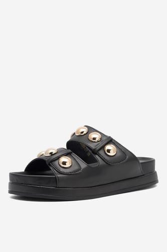 Papuče DeeZee SANTA CALIFORNIA WS6099-01 Crna