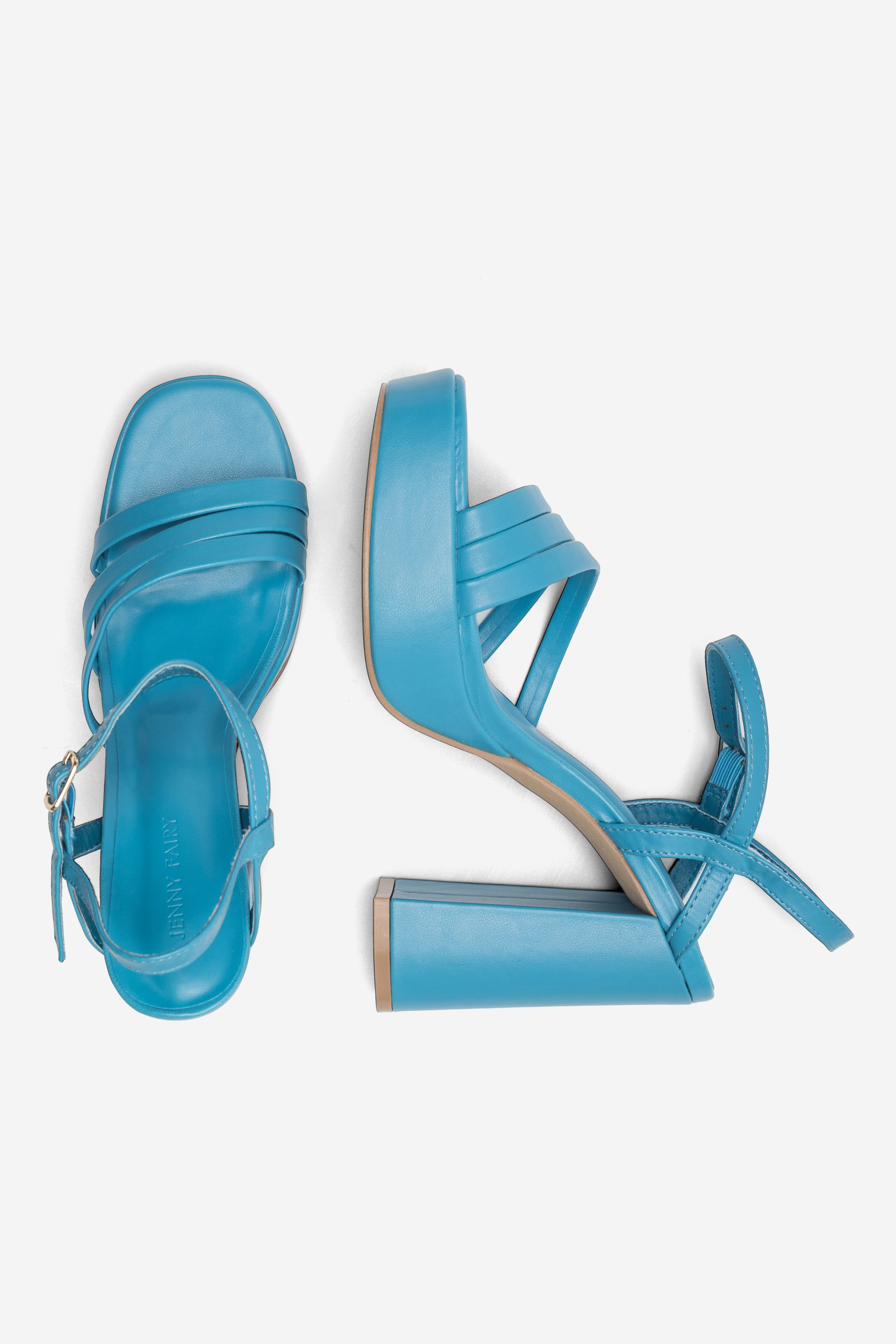 Sandály BLANKYTNĚ MODRÁ