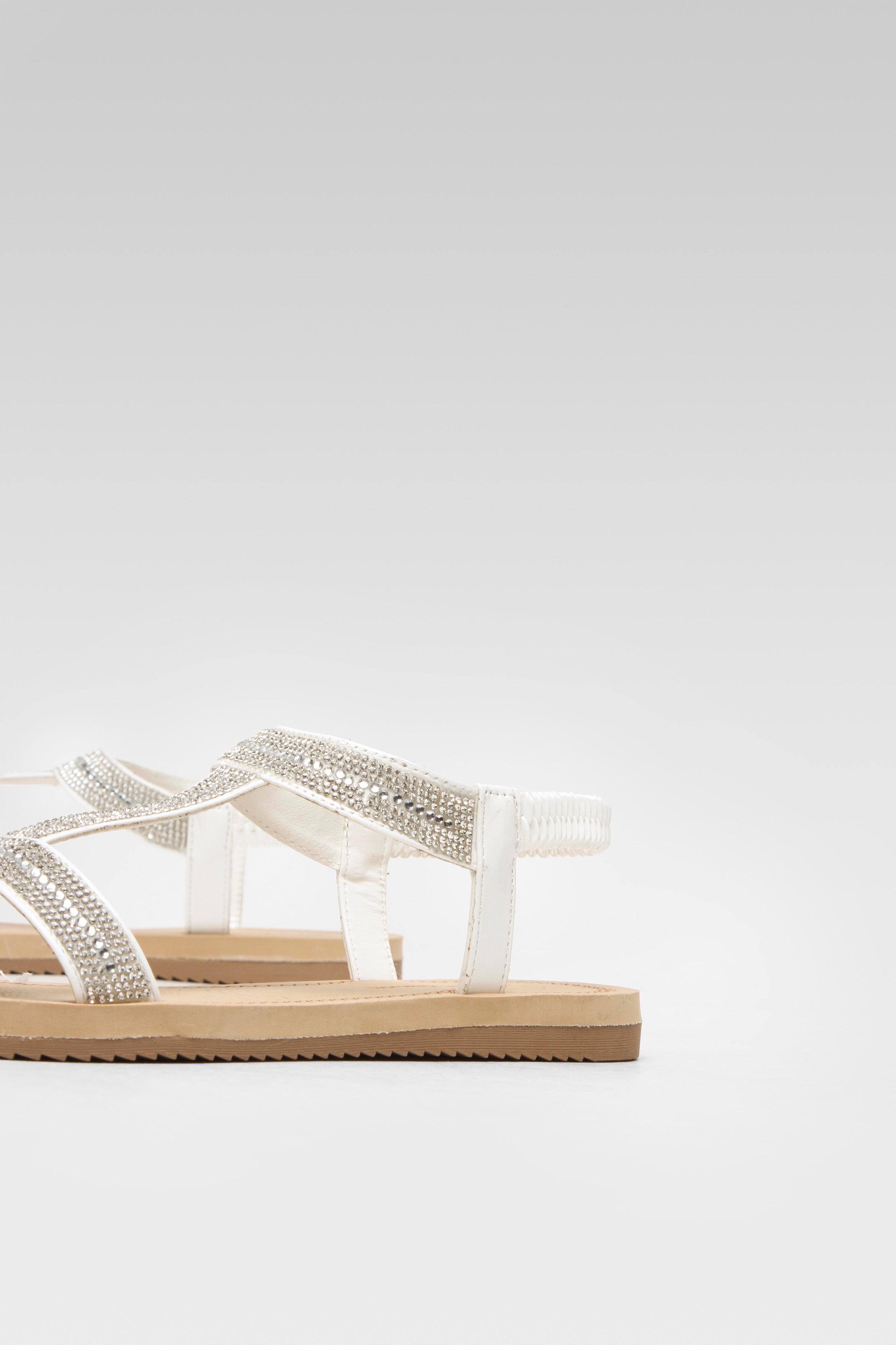 Sandály STŘÍBRNÁ