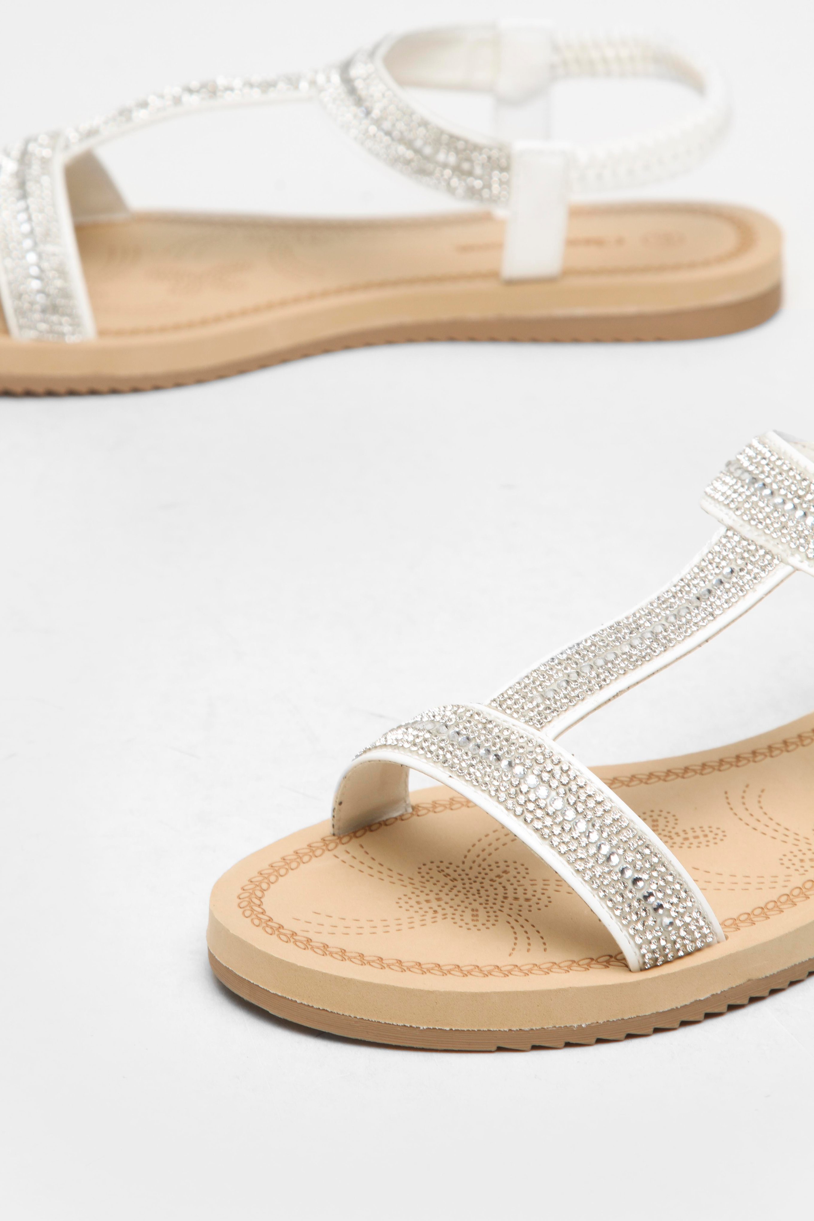 Sandály STŘÍBRNÁ