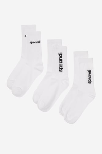 Nogavice Sprandi 0WB-004-SS23 (3-PACK) Bela