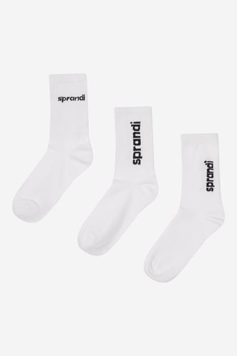 Nogavice Sprandi 0WB-004-SS23 (3-PACK) Bela