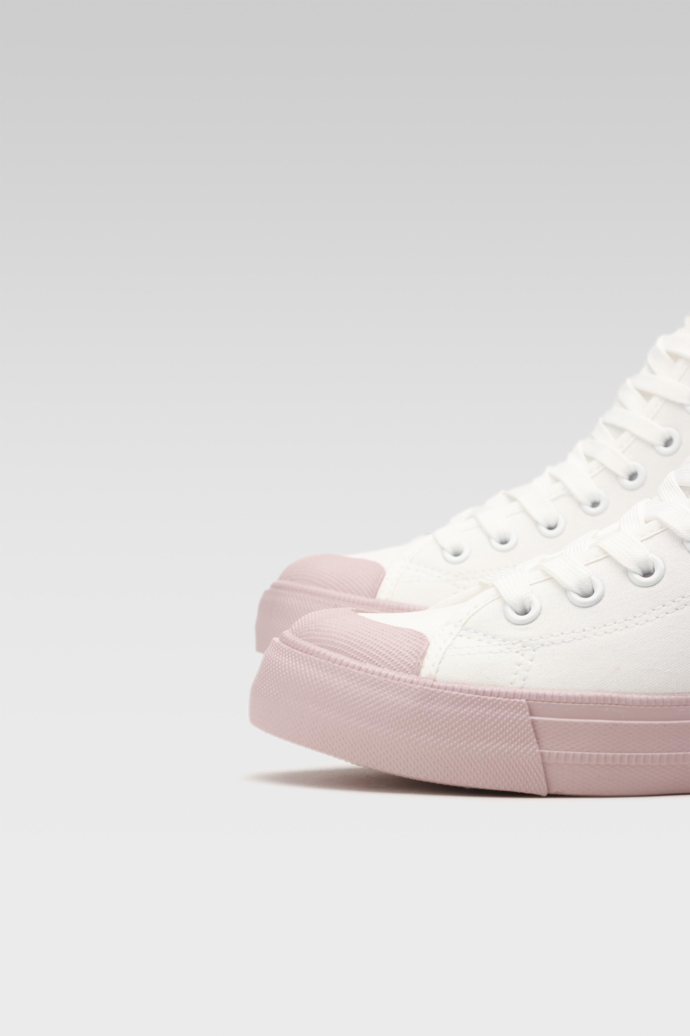 Plátěná obuv BÍLÁ